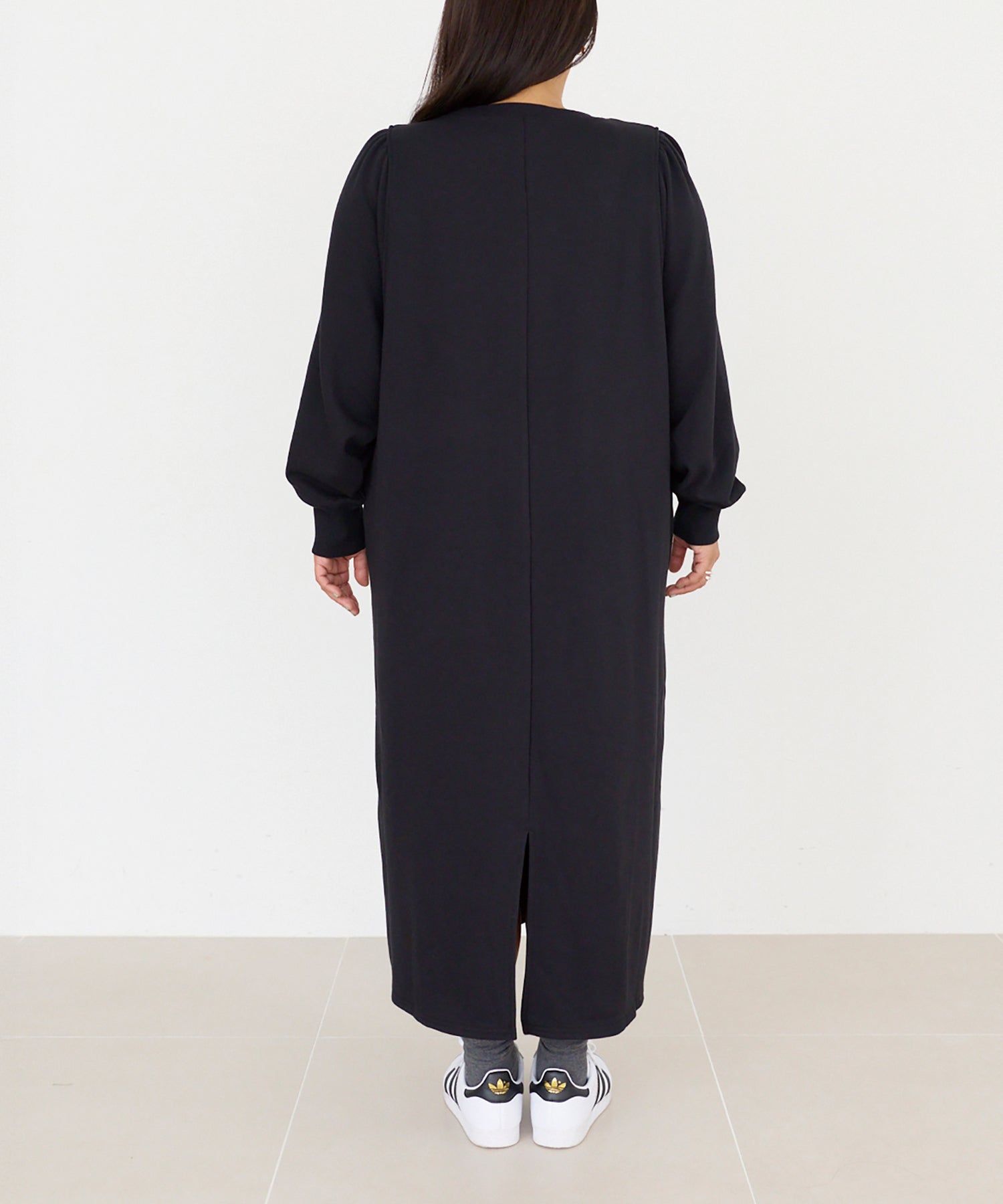 【好機能シリーズ】吸湿発熱/静電気防止/発熱裏毛ワンピース