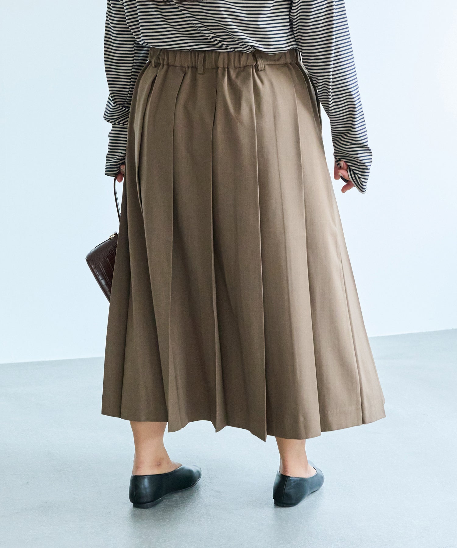 ブラウン　model:161cm 着用サイズ:3L