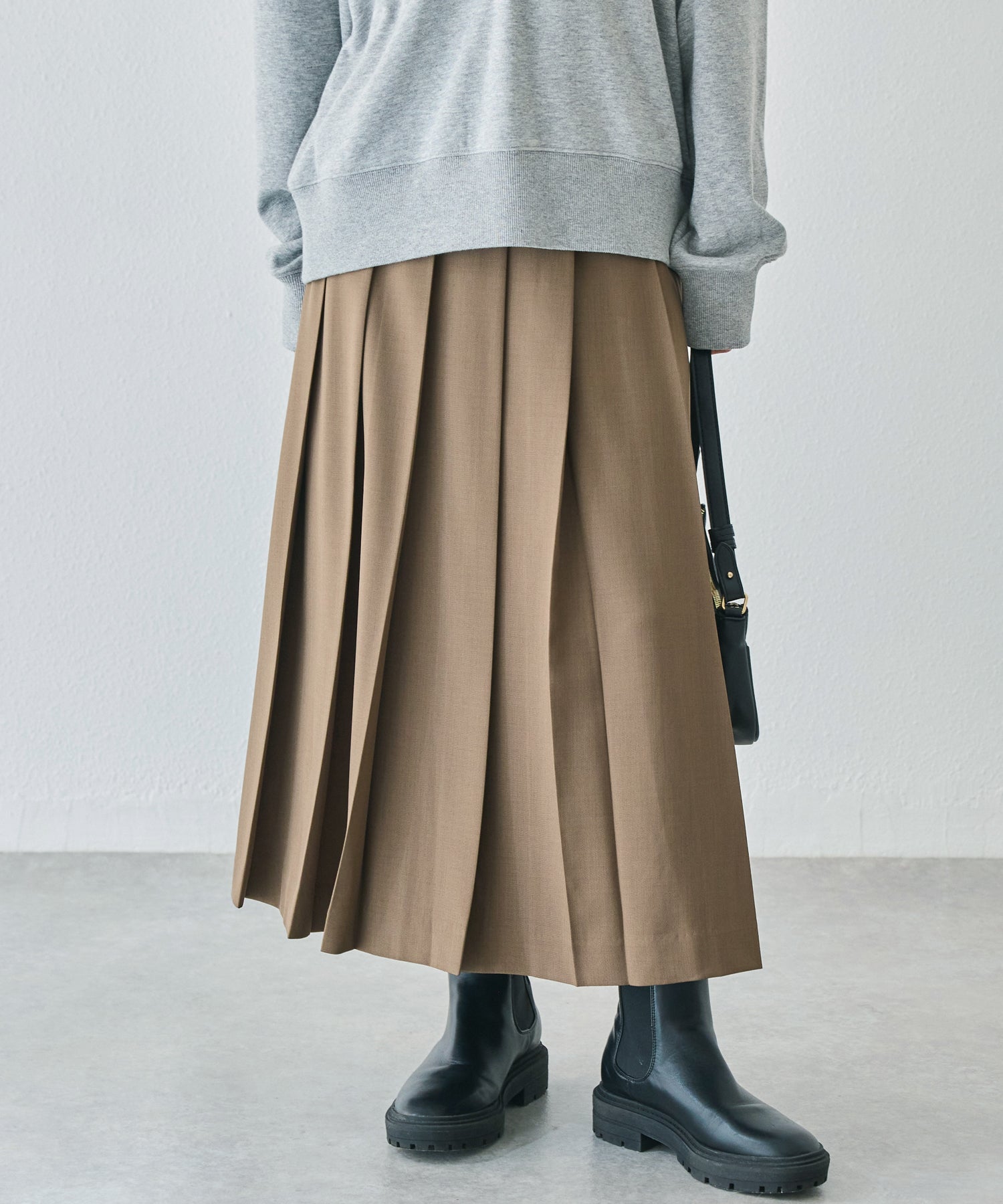 ブラウン　model:160cm 着用サイズ:M