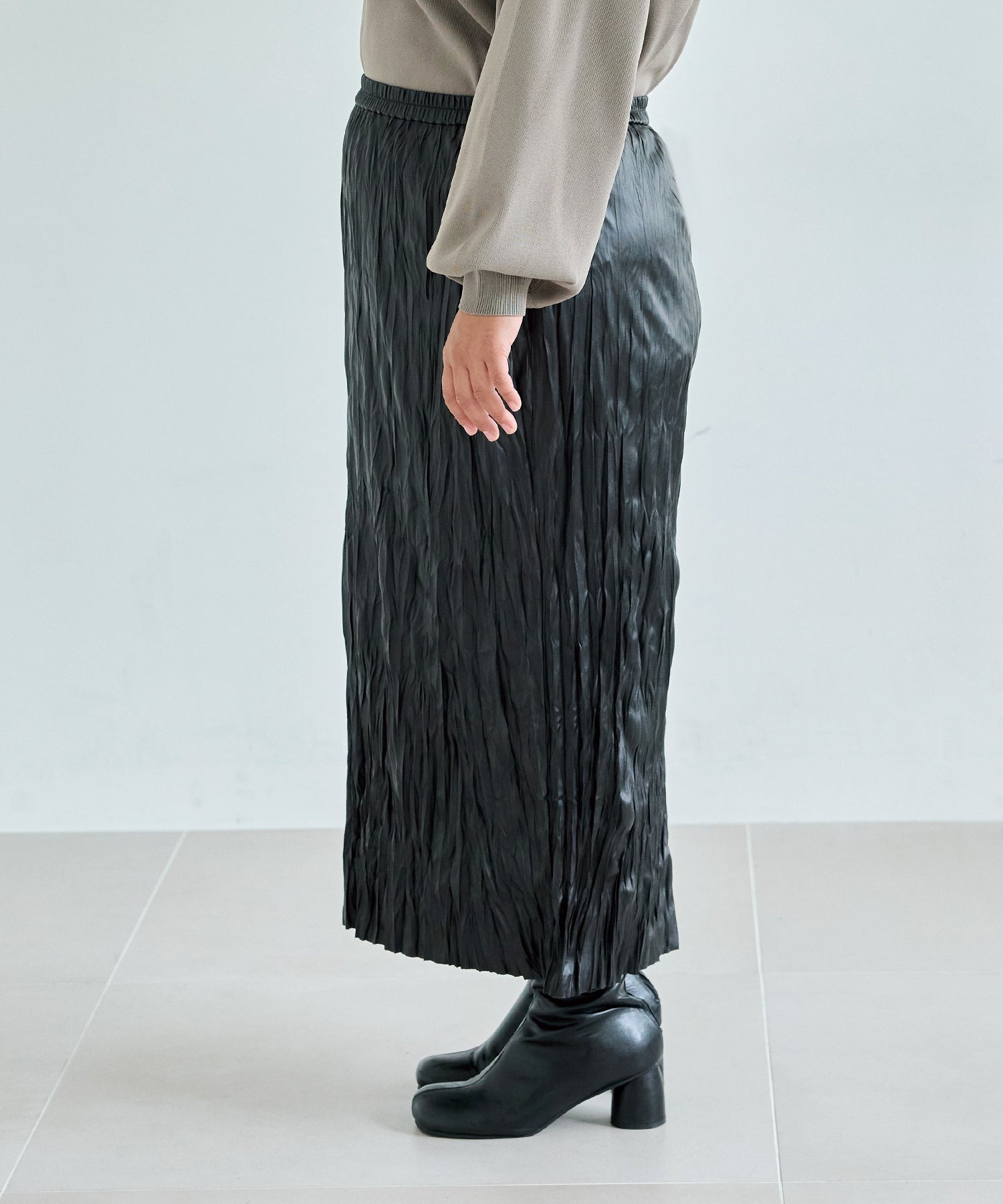 サイド　model:161cm 着用サイズ:3L