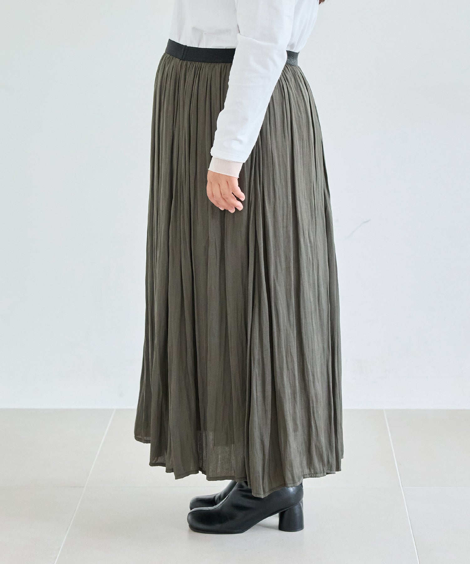 サイド　model:161cm 着用サイズ:3L