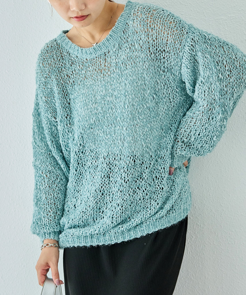 ブルー　model:156cm 着用サイズ:F