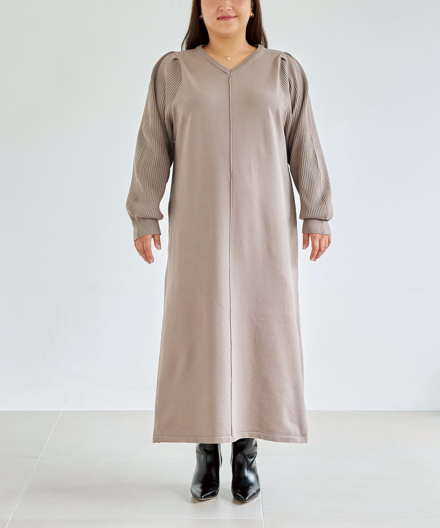 フロント　model:161cm 着用サイズ:3L