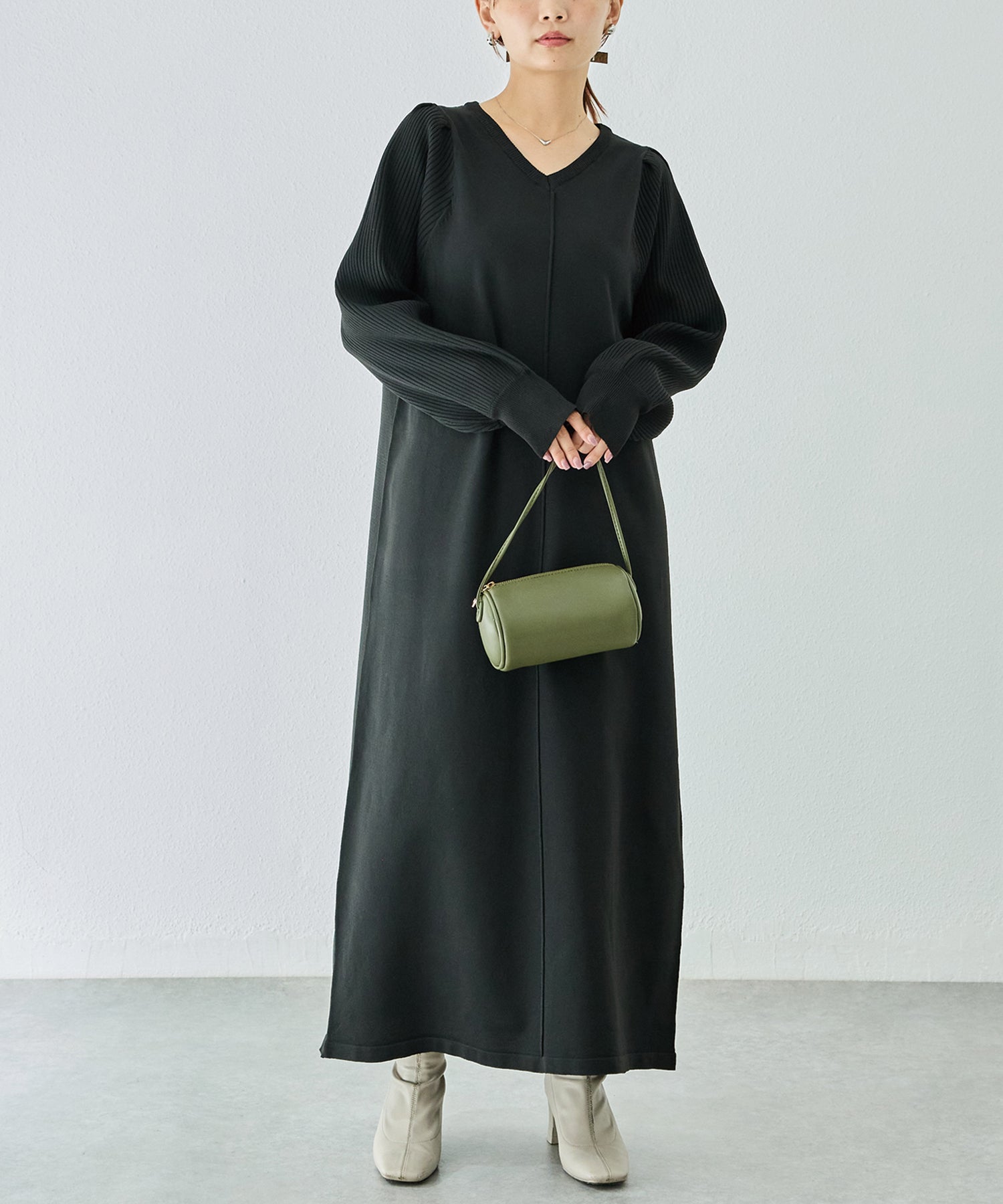 ブラック　model:156cm 着用サイズ:M