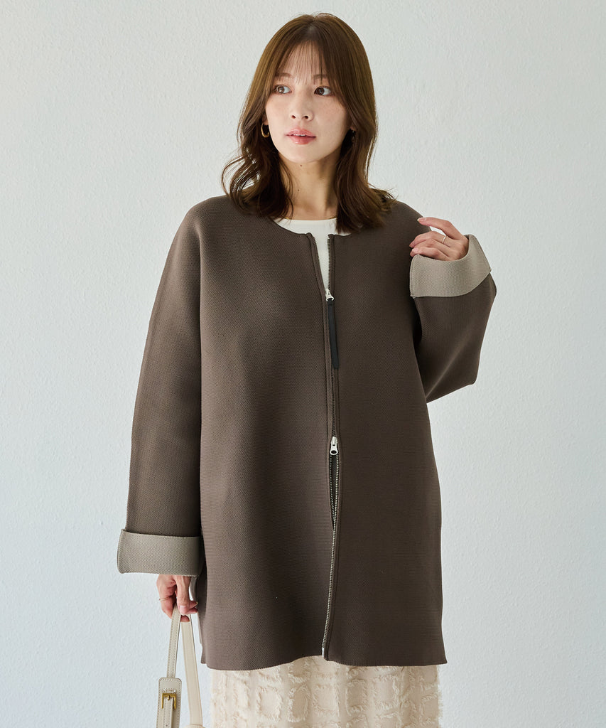ブラウン　model:156cm 着用サイズ:F