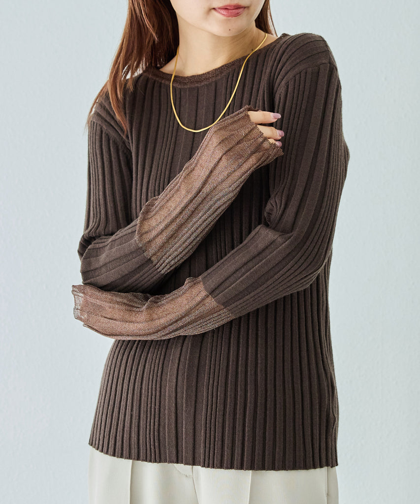 ブラウン　model:156cm 着用サイズ:F