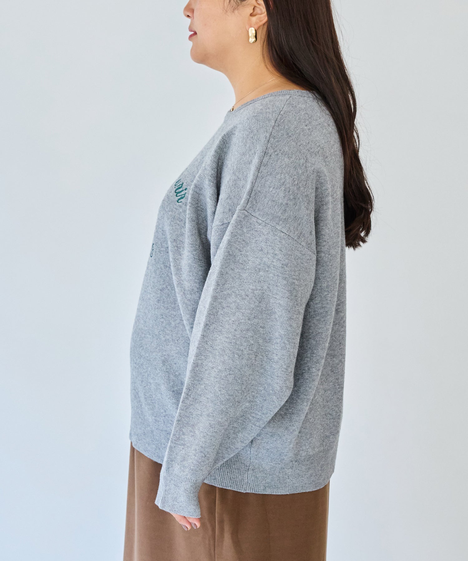 サイド　model:161cm 着用サイズ:3L