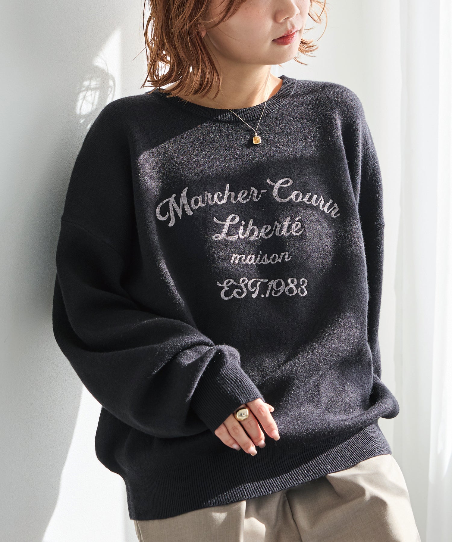 ブラック　model:156cm 着用サイズ:Ｆ