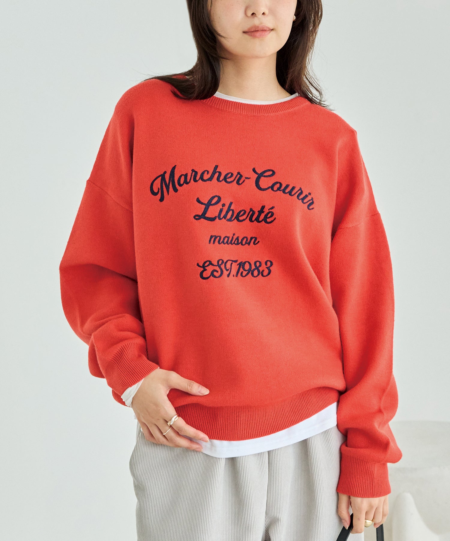 レッド　model:160cm 着用サイズ:Ｆ