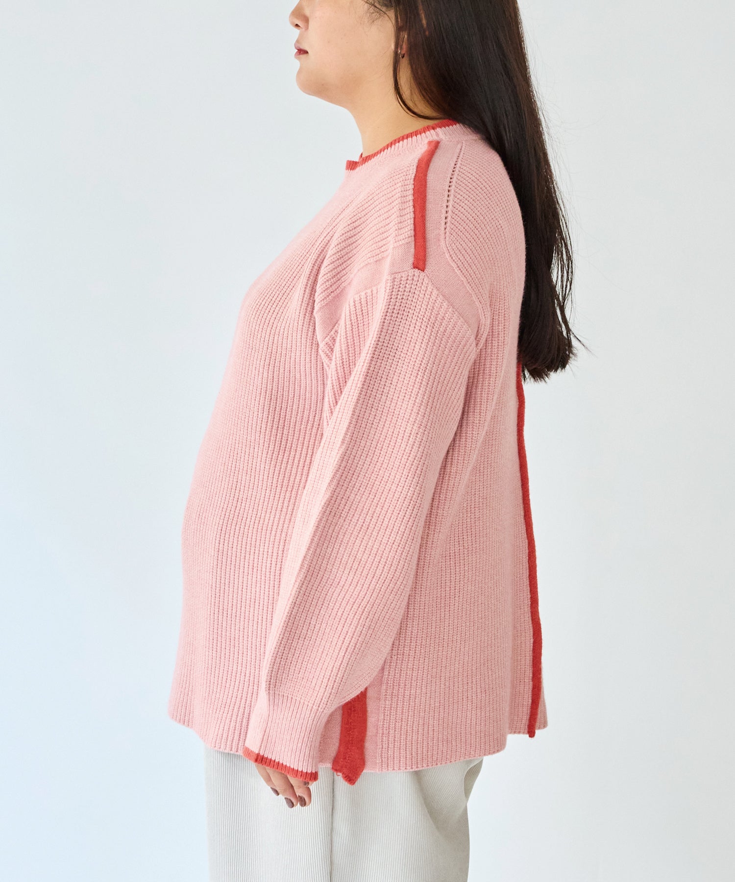 サイド　model:161cm 着用サイズ:3L