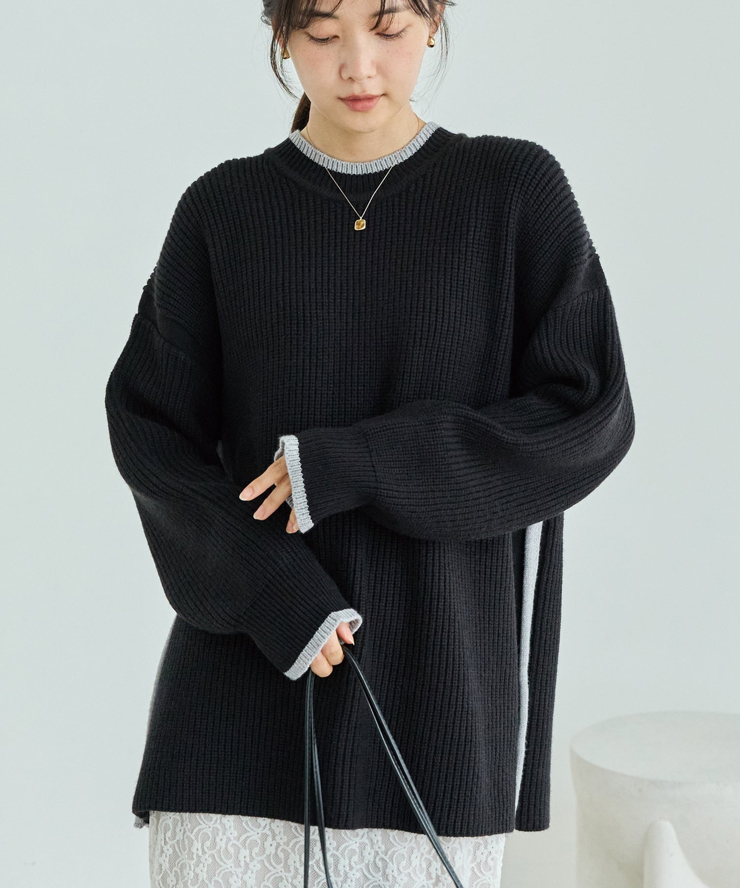 ブラック　model:160cm 着用サイズ:F