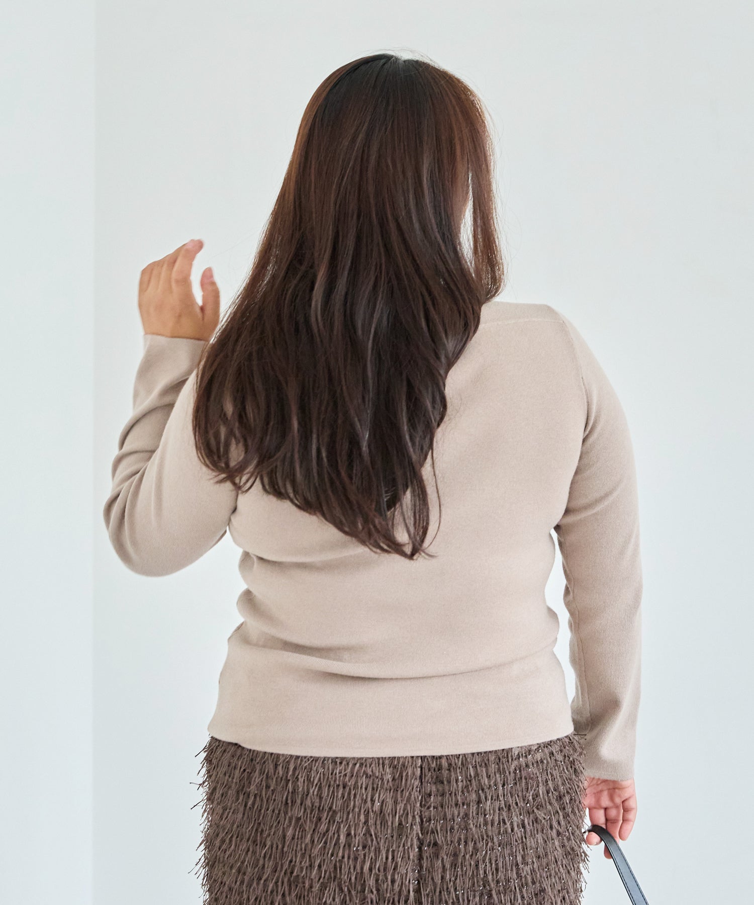 モカ　model:161cm 着用サイズ:3L