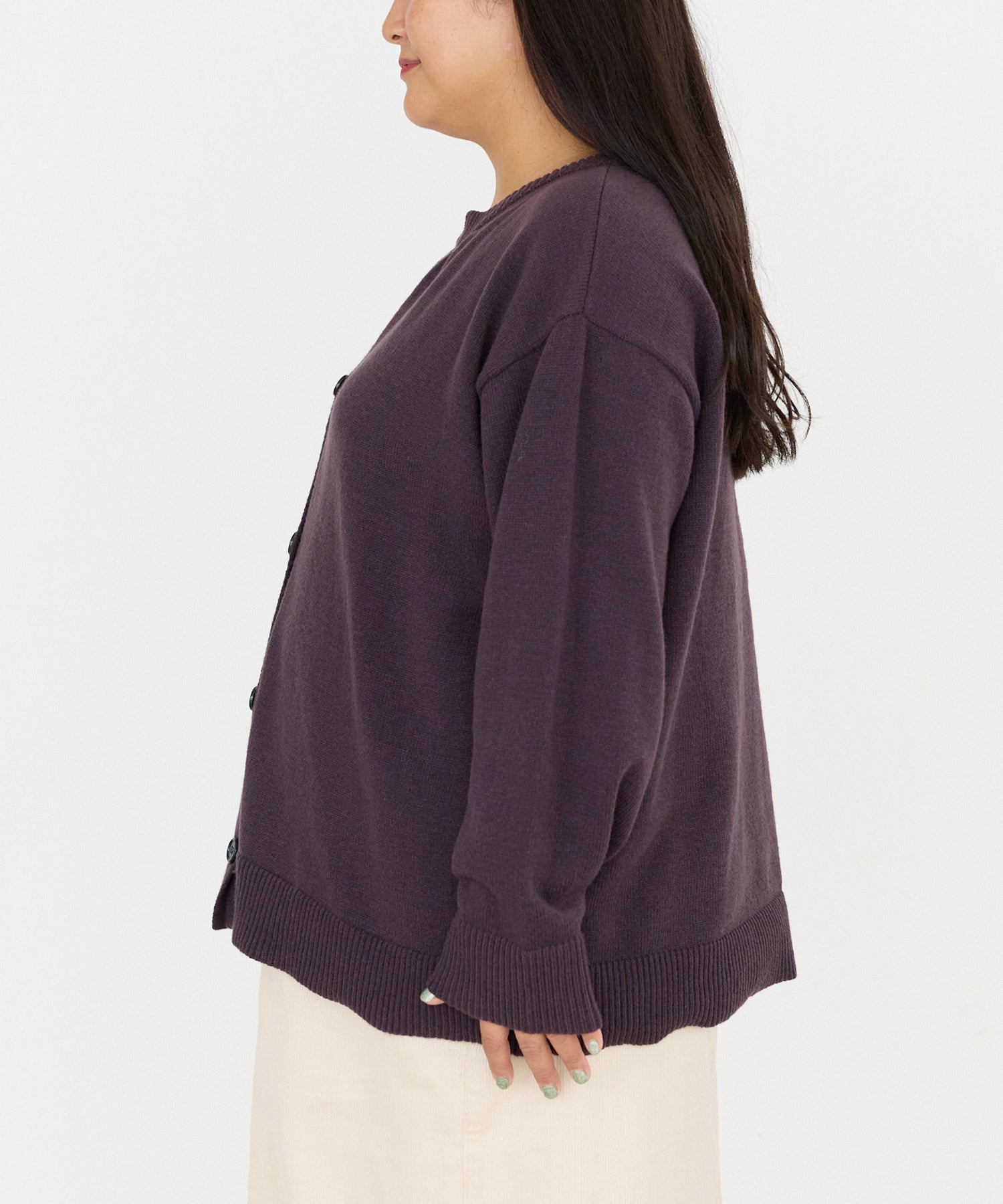 サイド　model:161cm 着用サイズ:3L