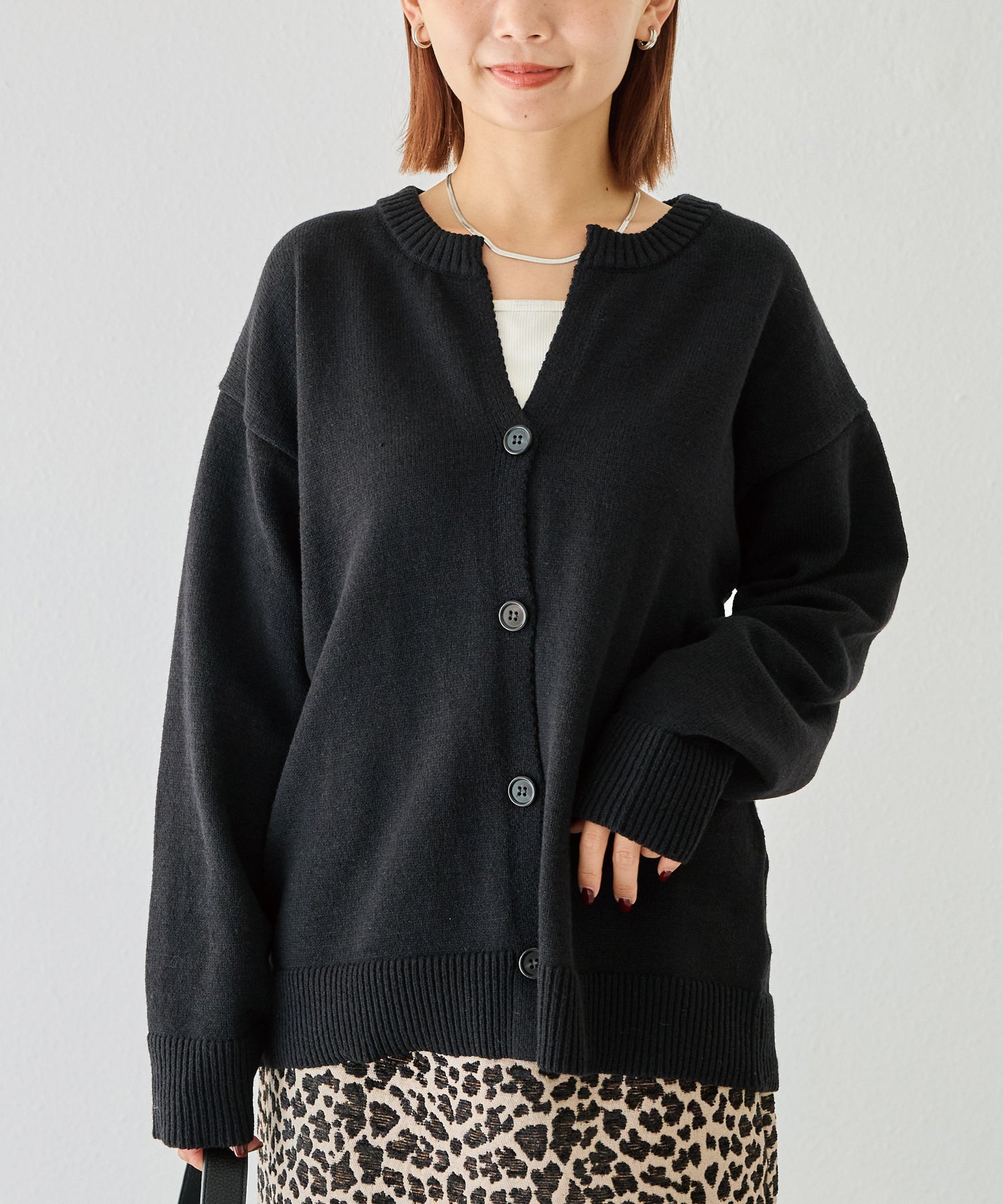 ブラック　model:156cm 着用サイズ:F