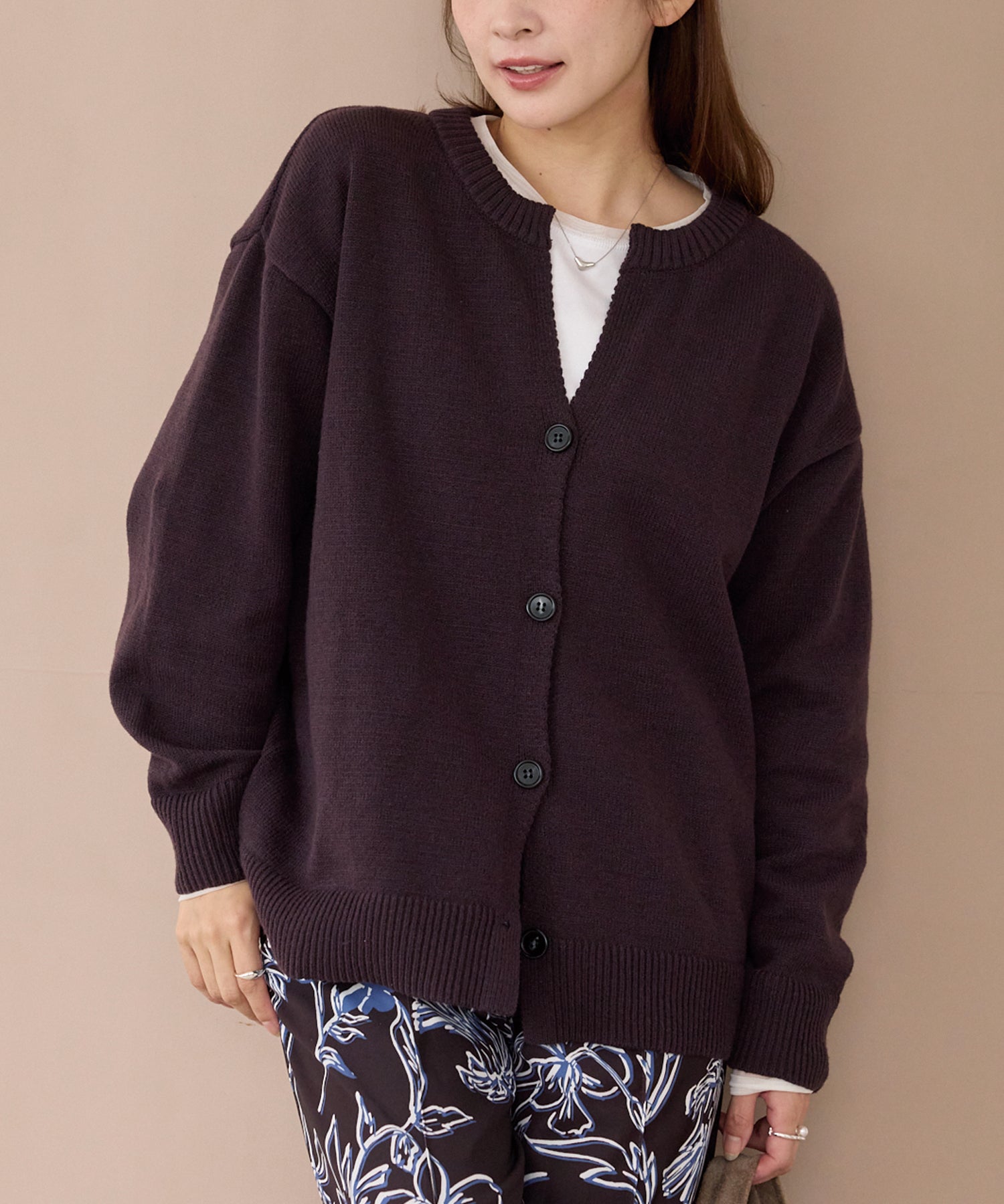 ブラウン　model:156cm 着用サイズ:F