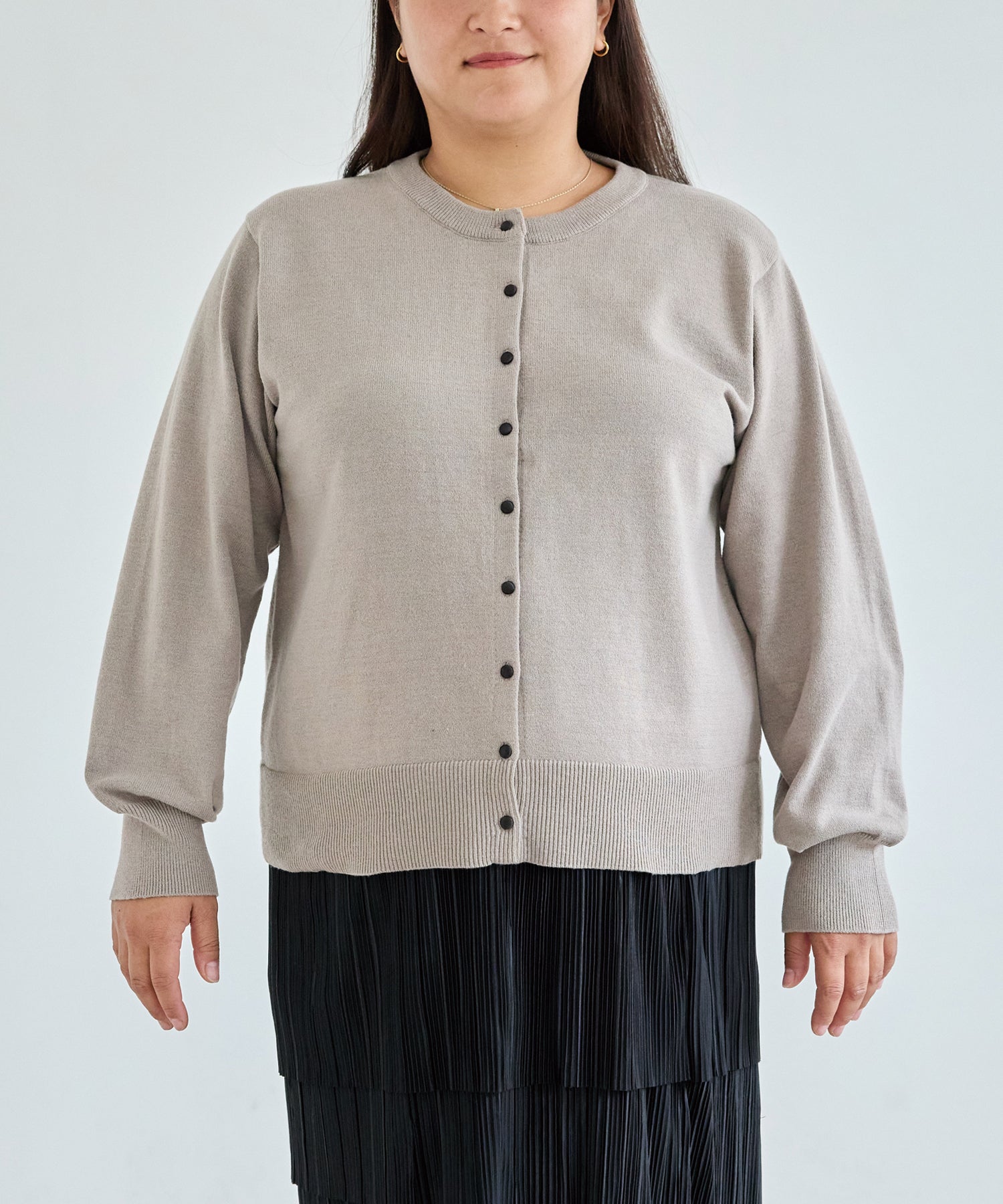 フロント　model:161cm 着用サイズ:3L