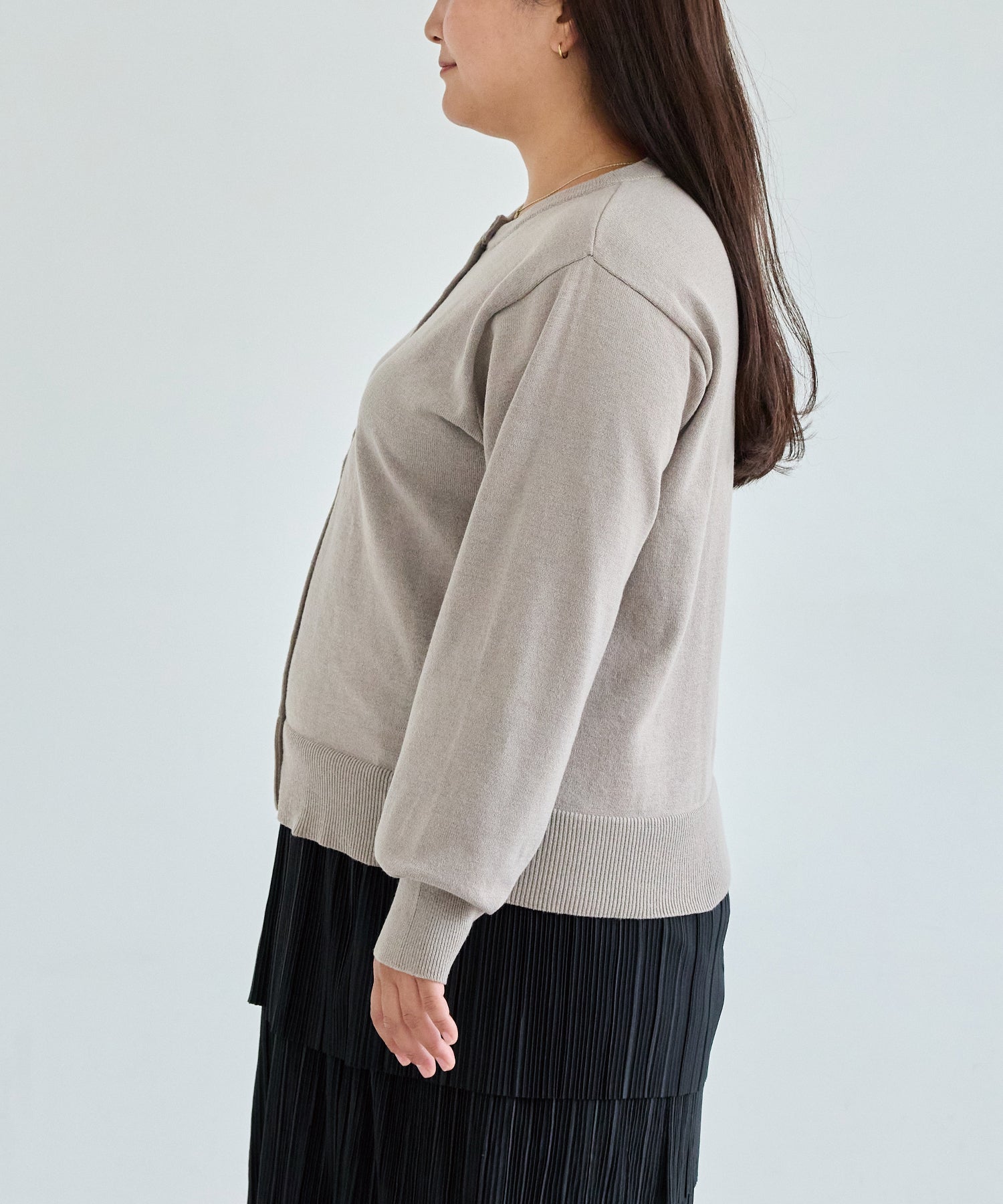 サイド　model:161cm 着用サイズ:3L