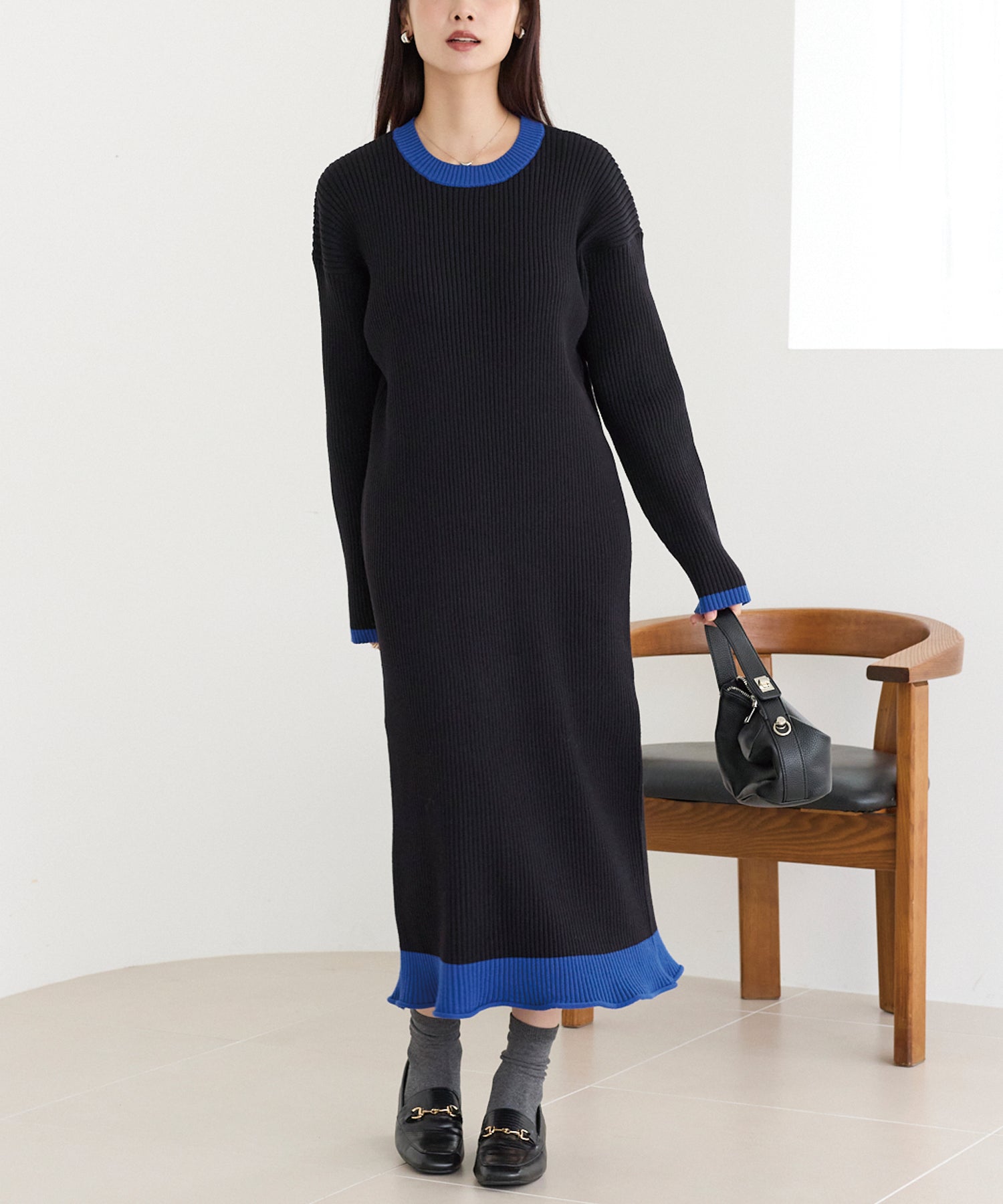 ブラック　model:160cm 着用サイズ:F