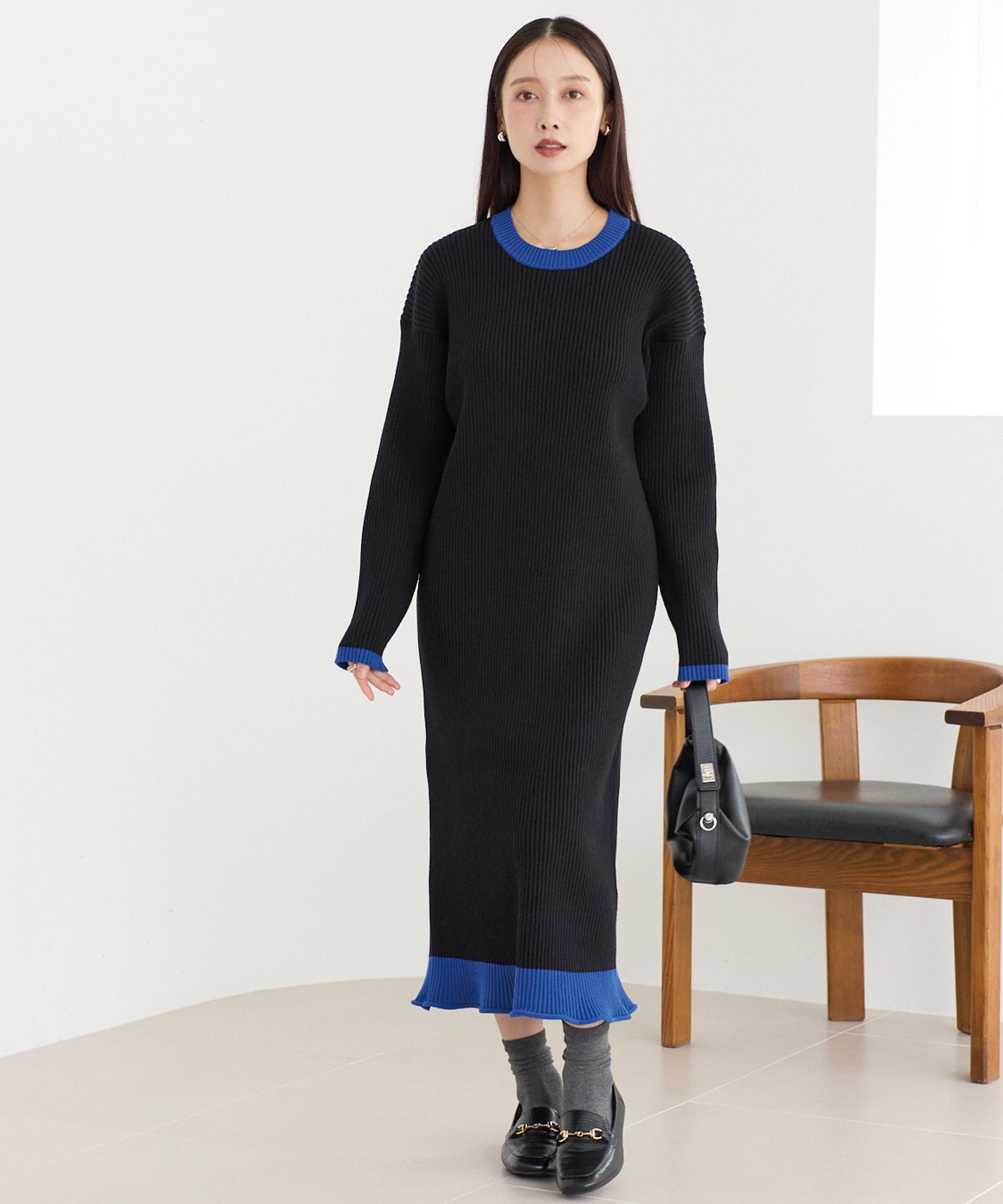 ブラック　model:160cm 着用サイズ:F