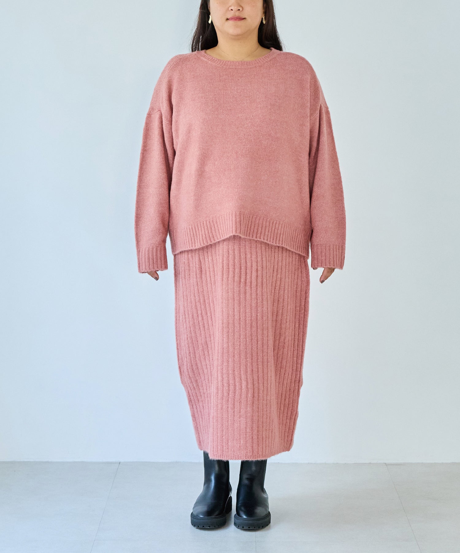 フロント　model:161cm 着用サイズ:3L