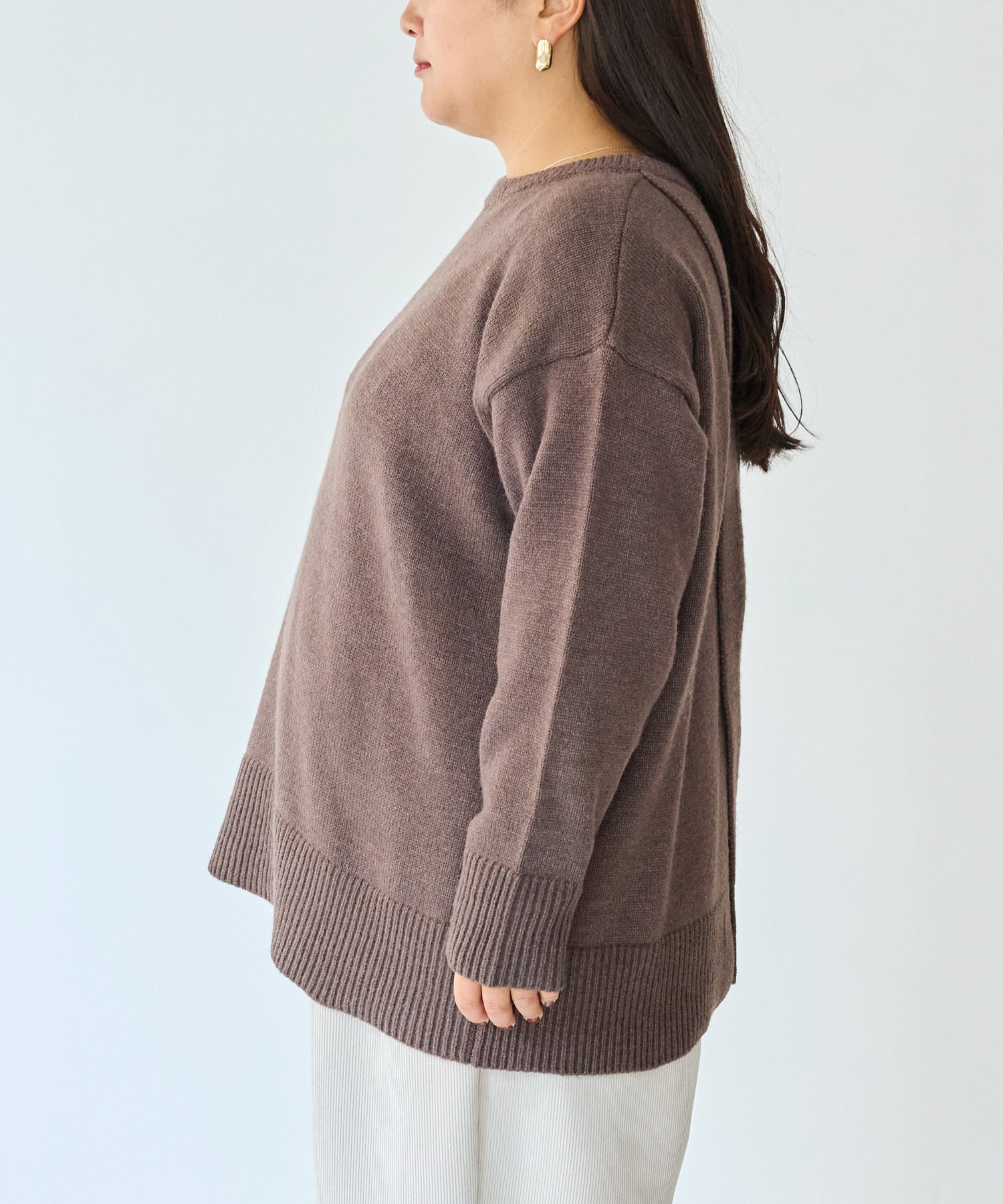 サイド　model:161cm 着用サイズ:3L