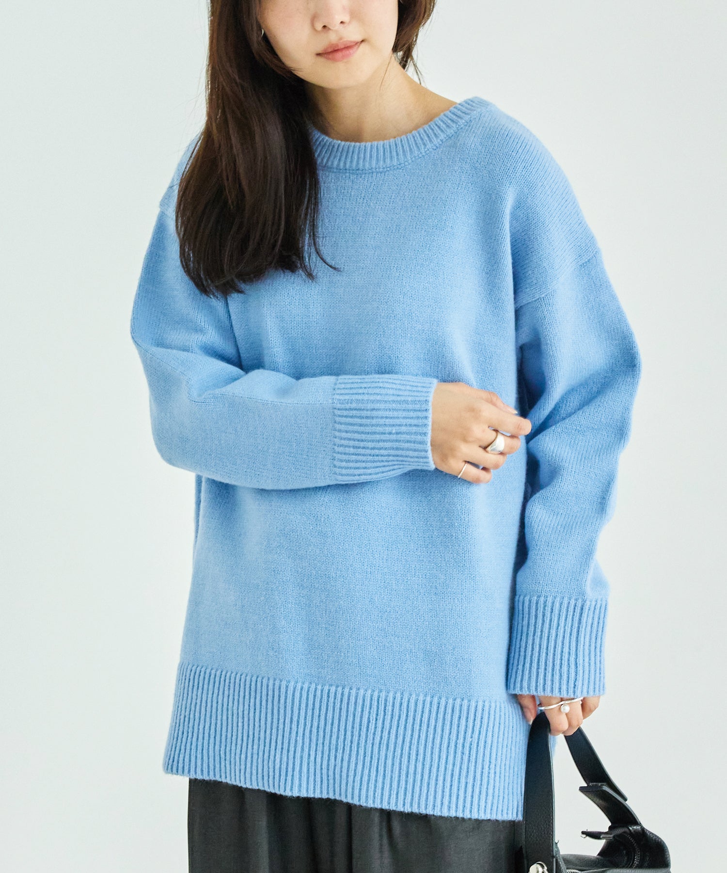 ブルー　model:160cm 着用サイズ:Ｆ