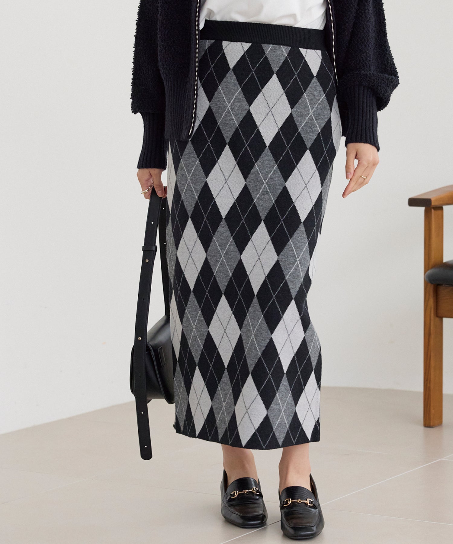 ブラック　model:160cm 着用サイズ:F