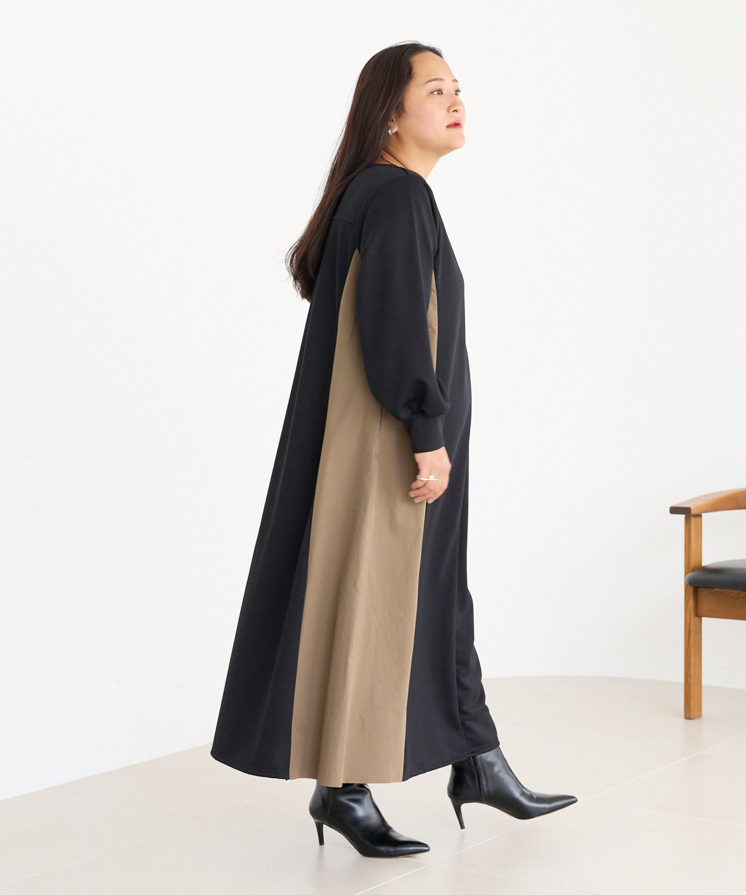 モカ　model:161cm 着用サイズ:3L