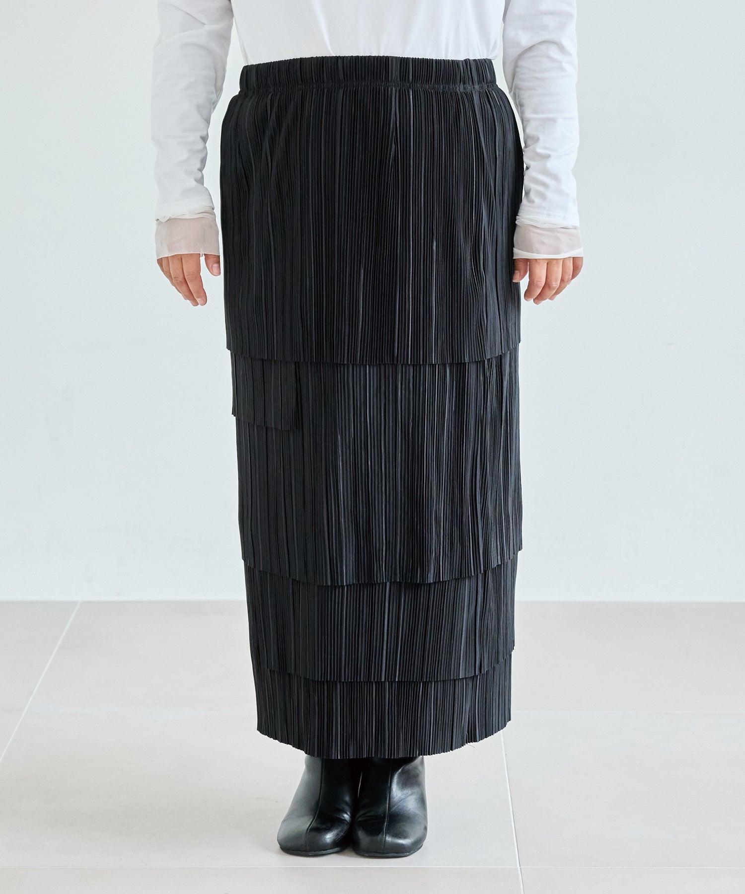 フロント　model:161cm 着用サイズ:3L