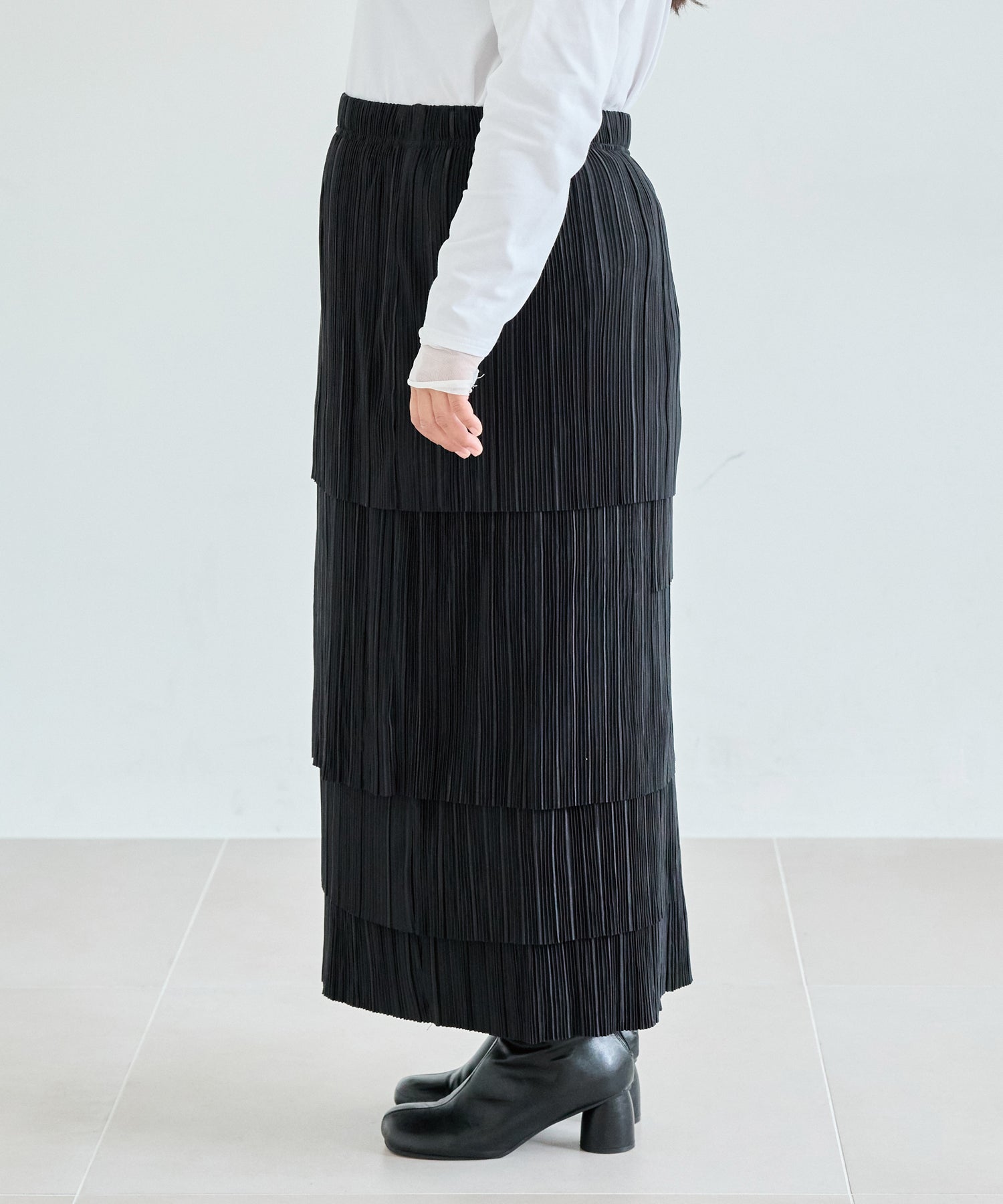 サイド　model:161cm 着用サイズ:3L