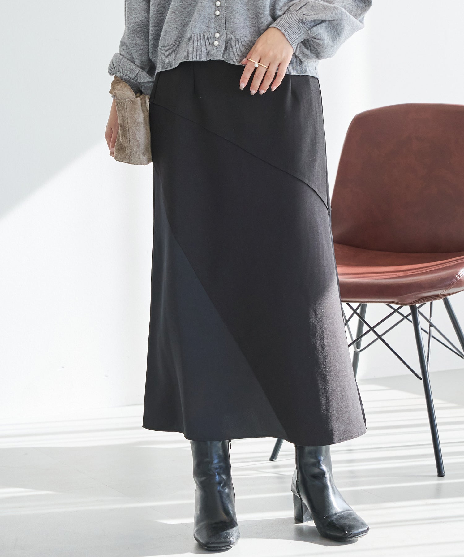 ブラック　model:156cm 着用サイズ:M