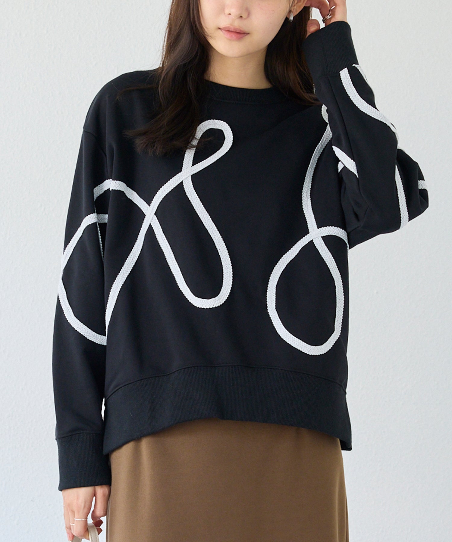 ブラック　model:160cm 着用サイズ:M