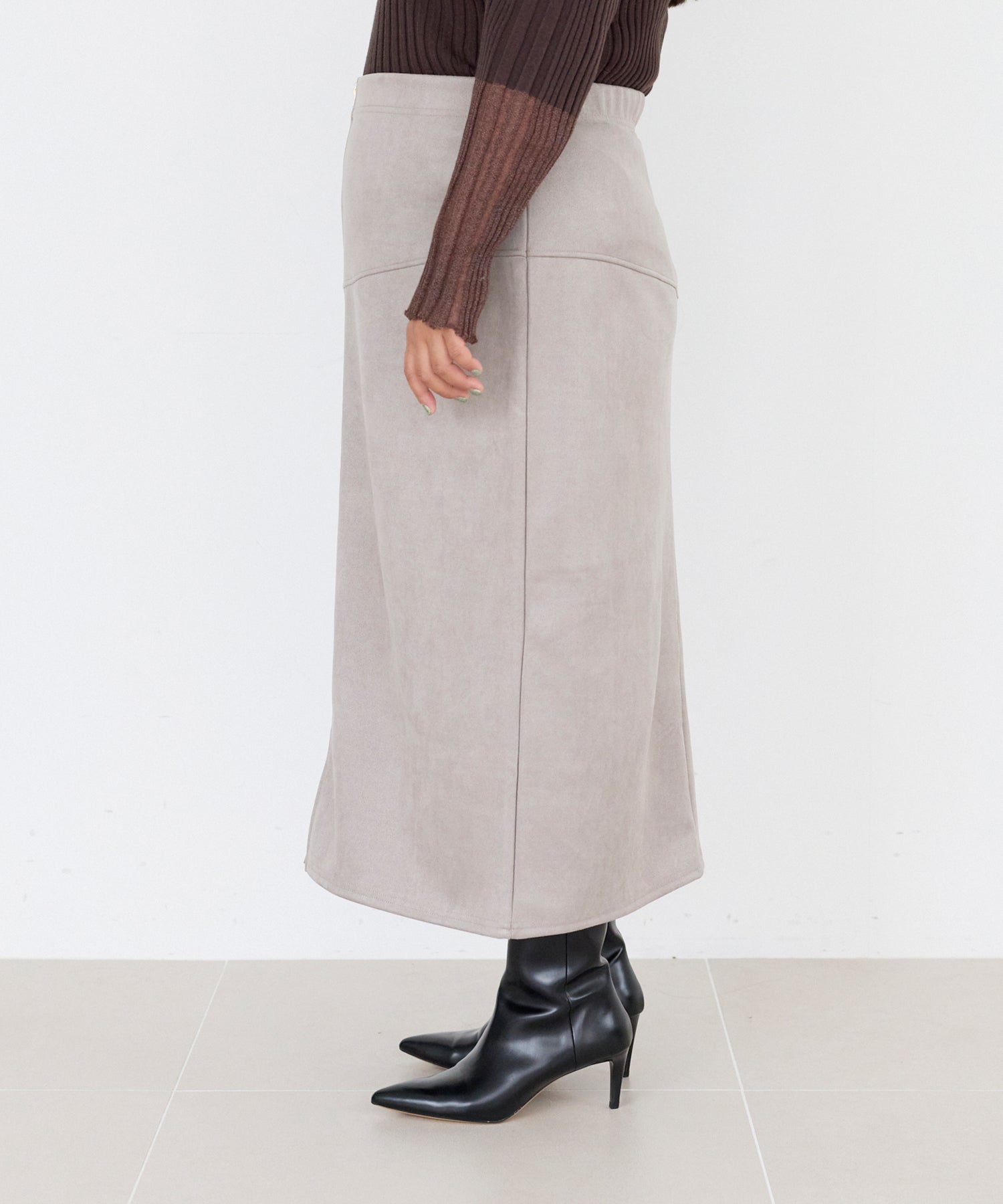 サイド　model:161cm 着用サイズ:3L