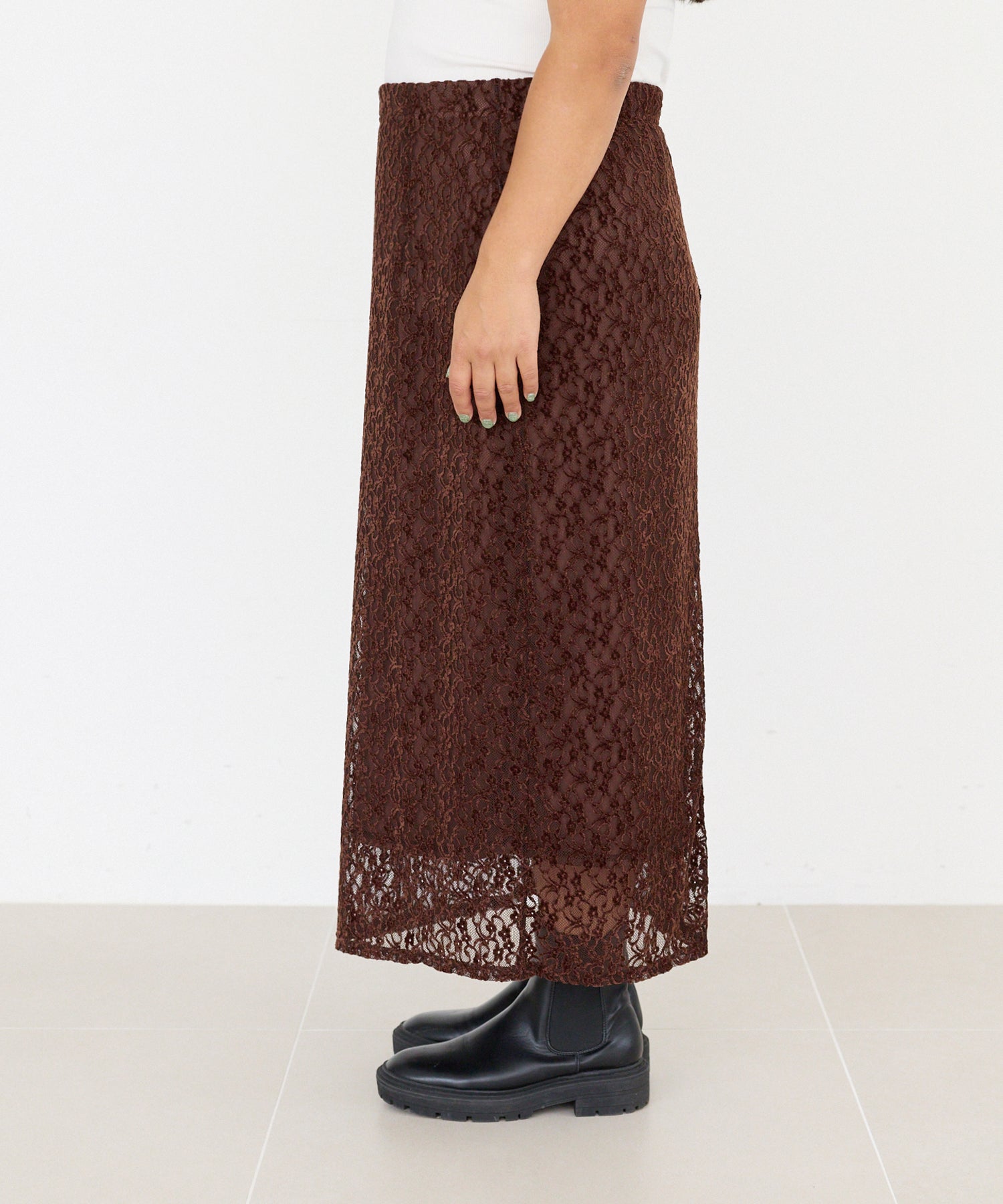 サイド　model:161cm 着用サイズ:3L