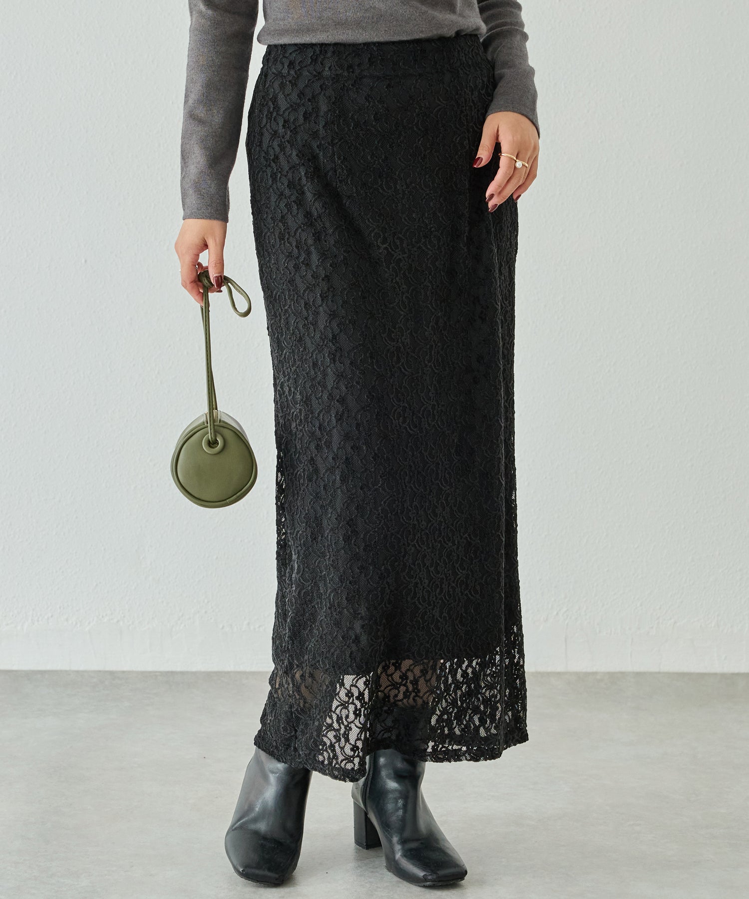 ブラック　model:156cm 着用サイズ:M