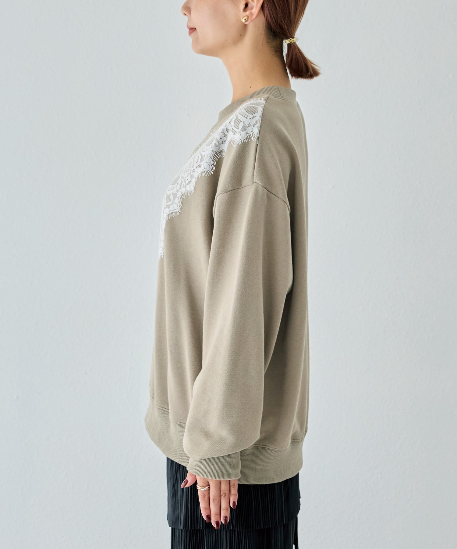 サイド　model:156cm 着用サイズ:M