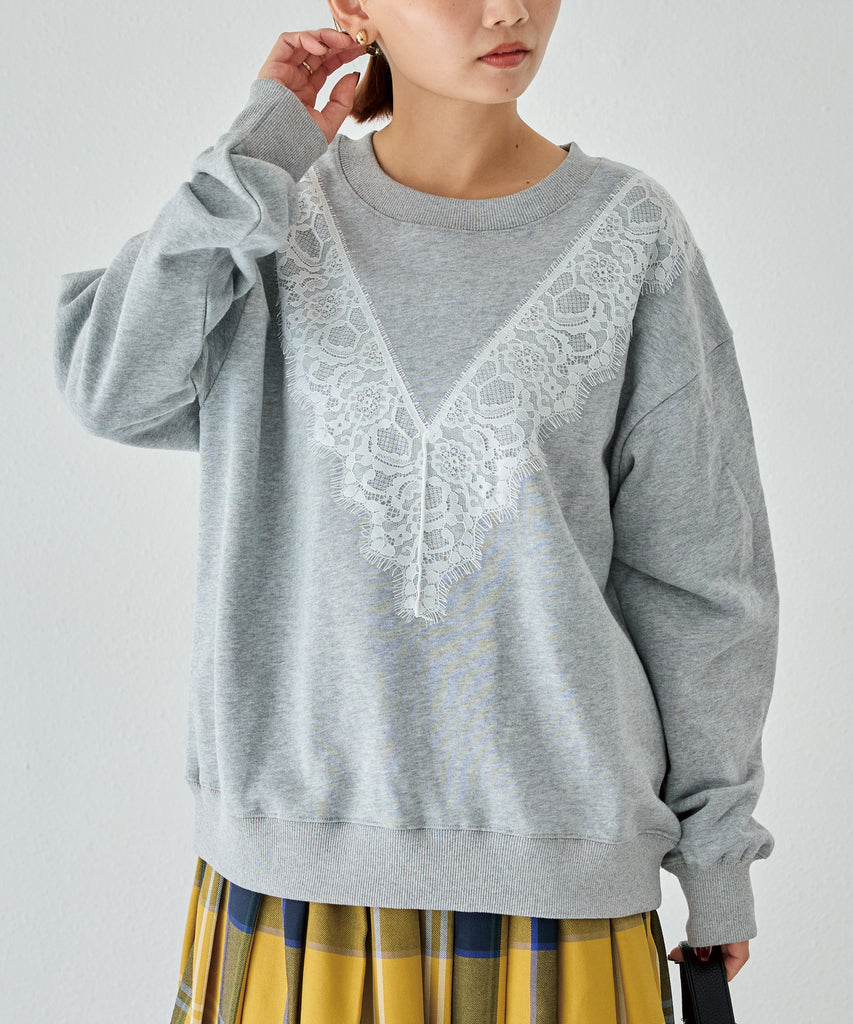 グレー　model:156cm 着用サイズ:M