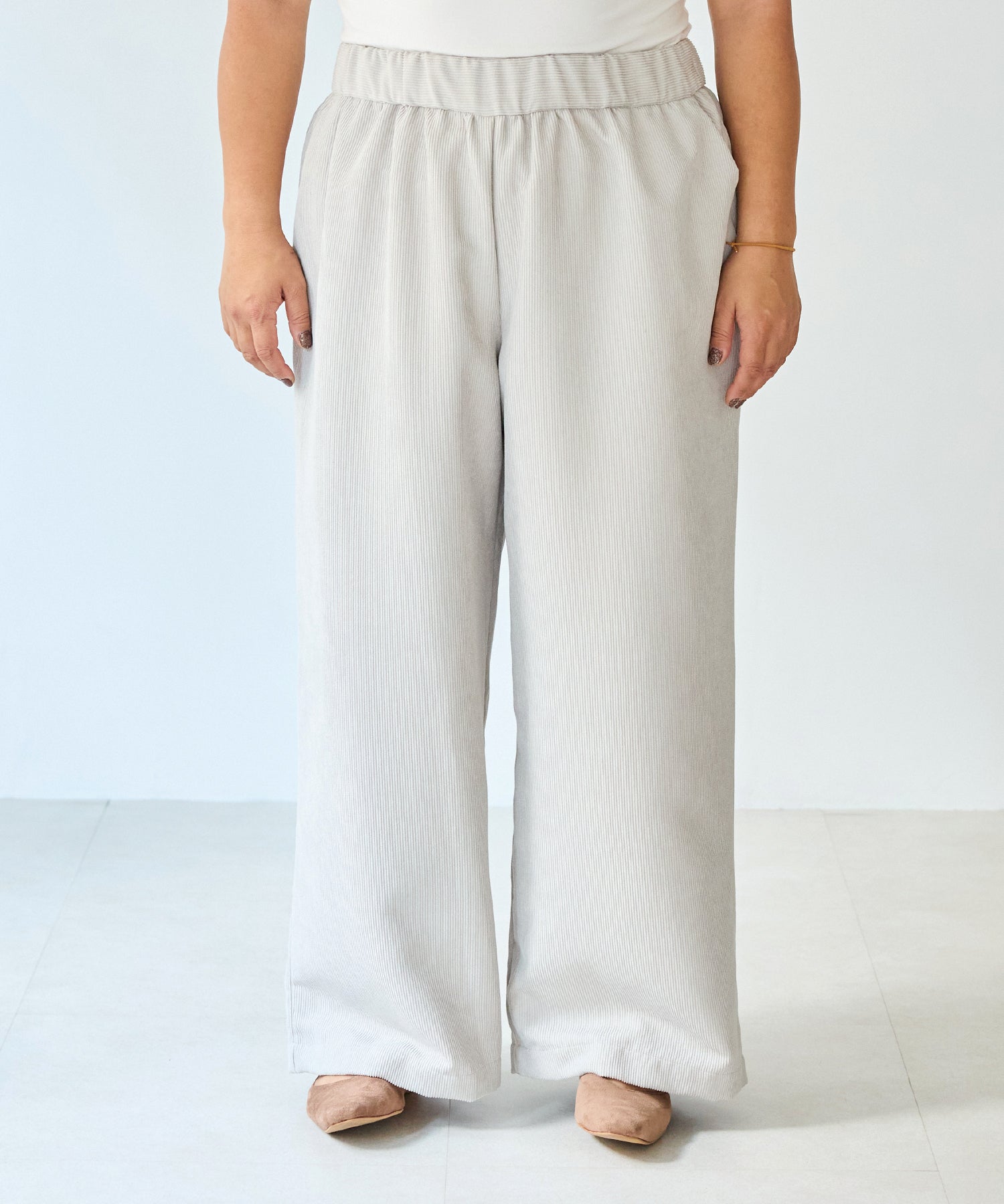 フロント　model:161cm 着用サイズ:3L