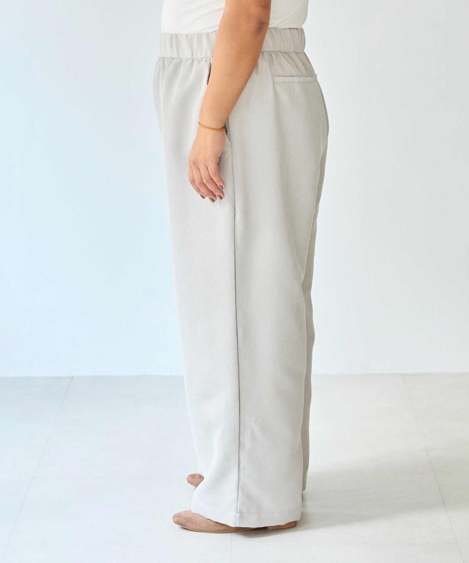 サイド　model:161cm 着用サイズ:3L