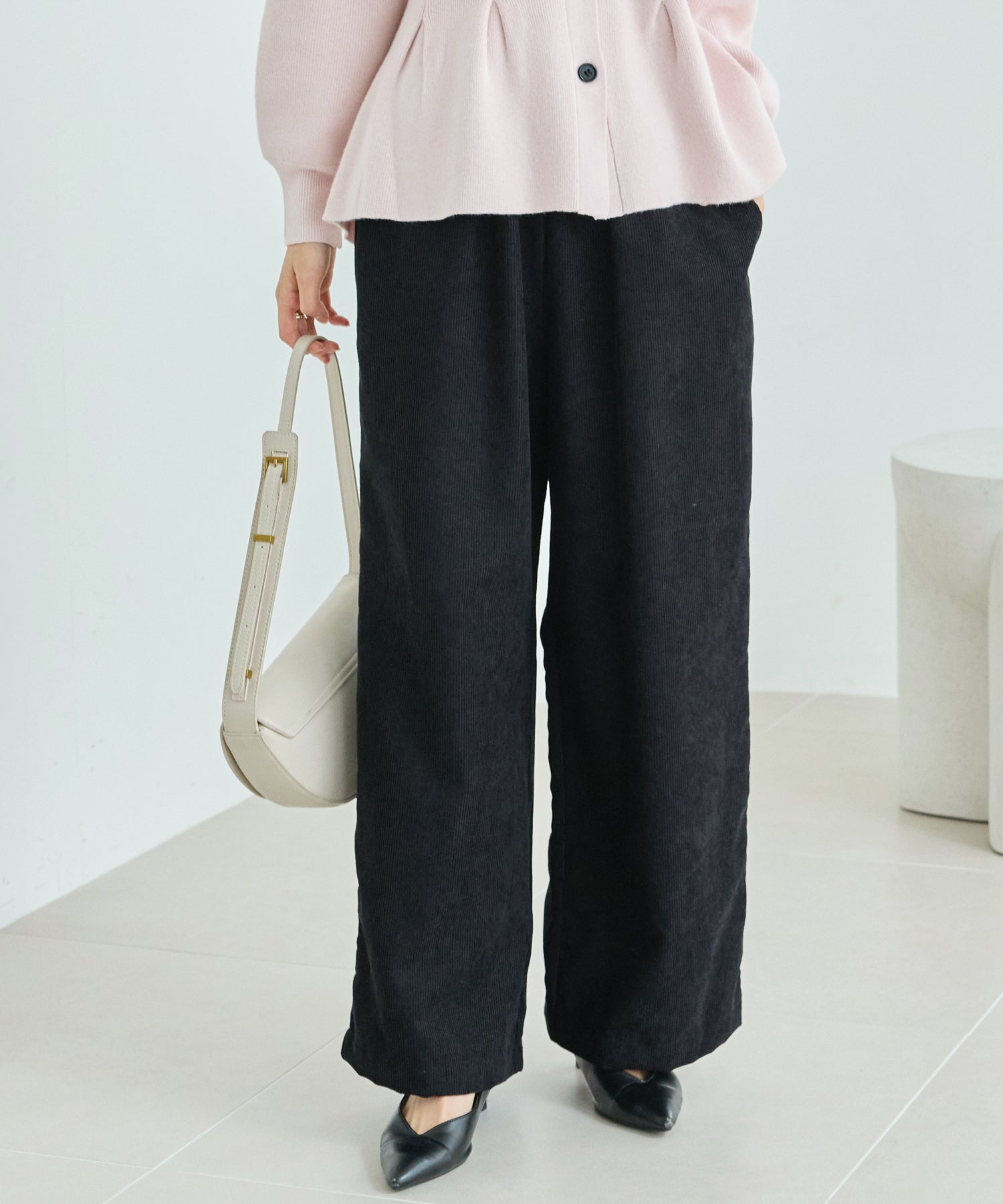 コーデュロイイージーパンツ