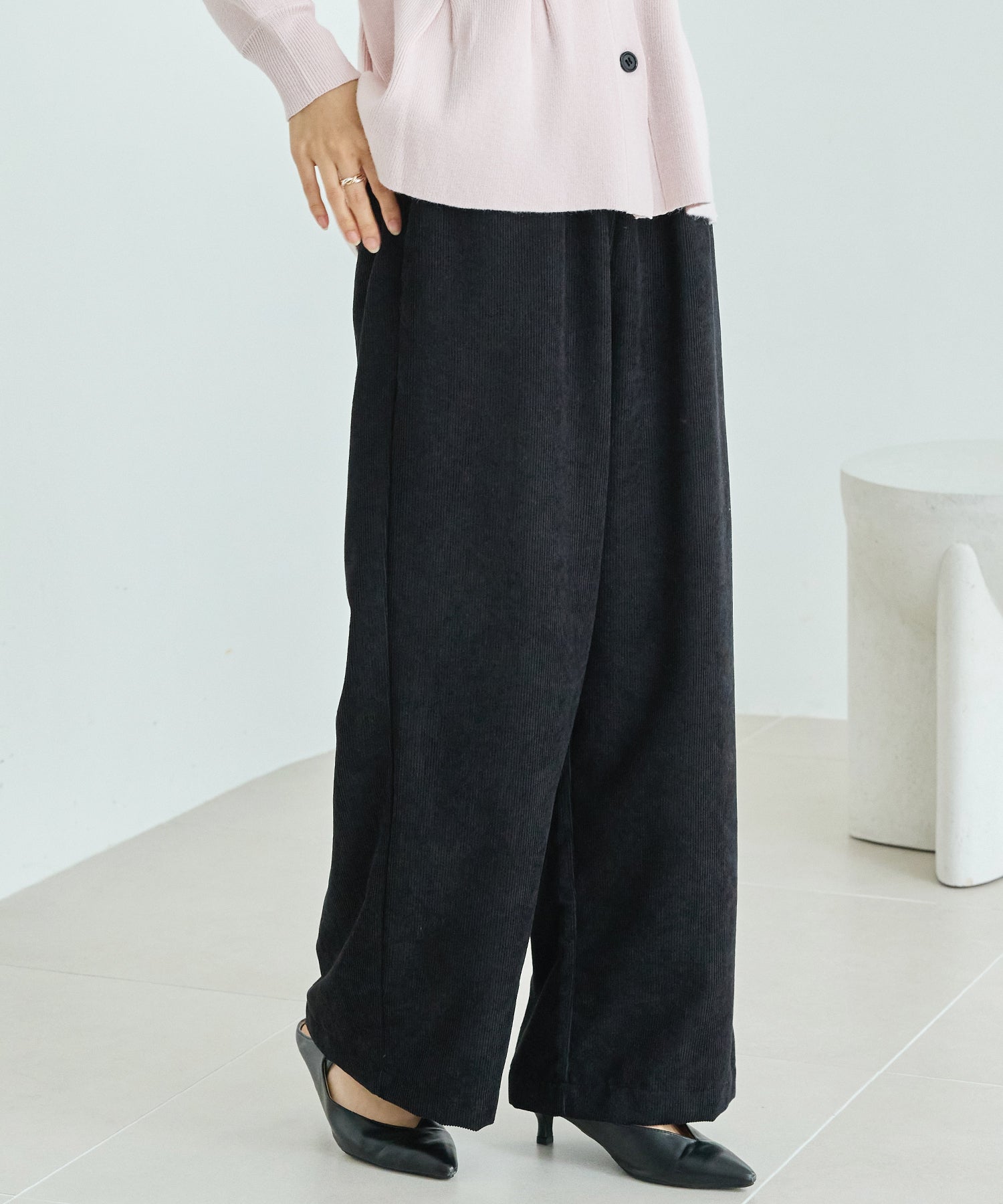 コーデュロイイージーパンツ