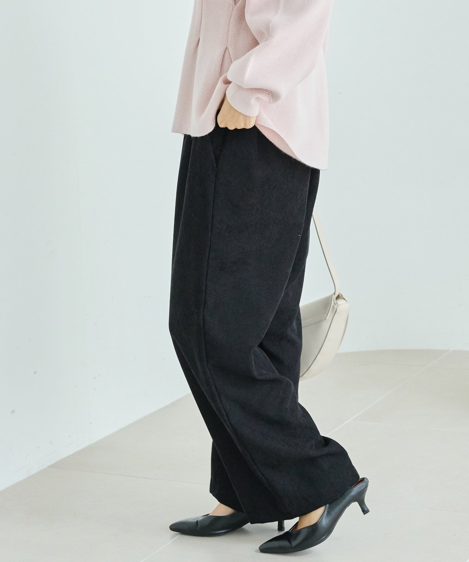 コーデュロイイージーパンツ