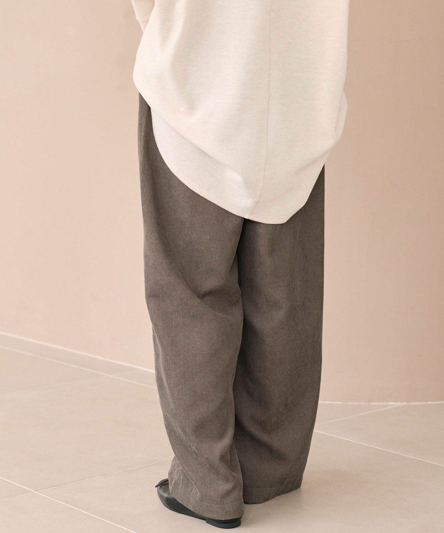 コーデュロイイージーパンツ