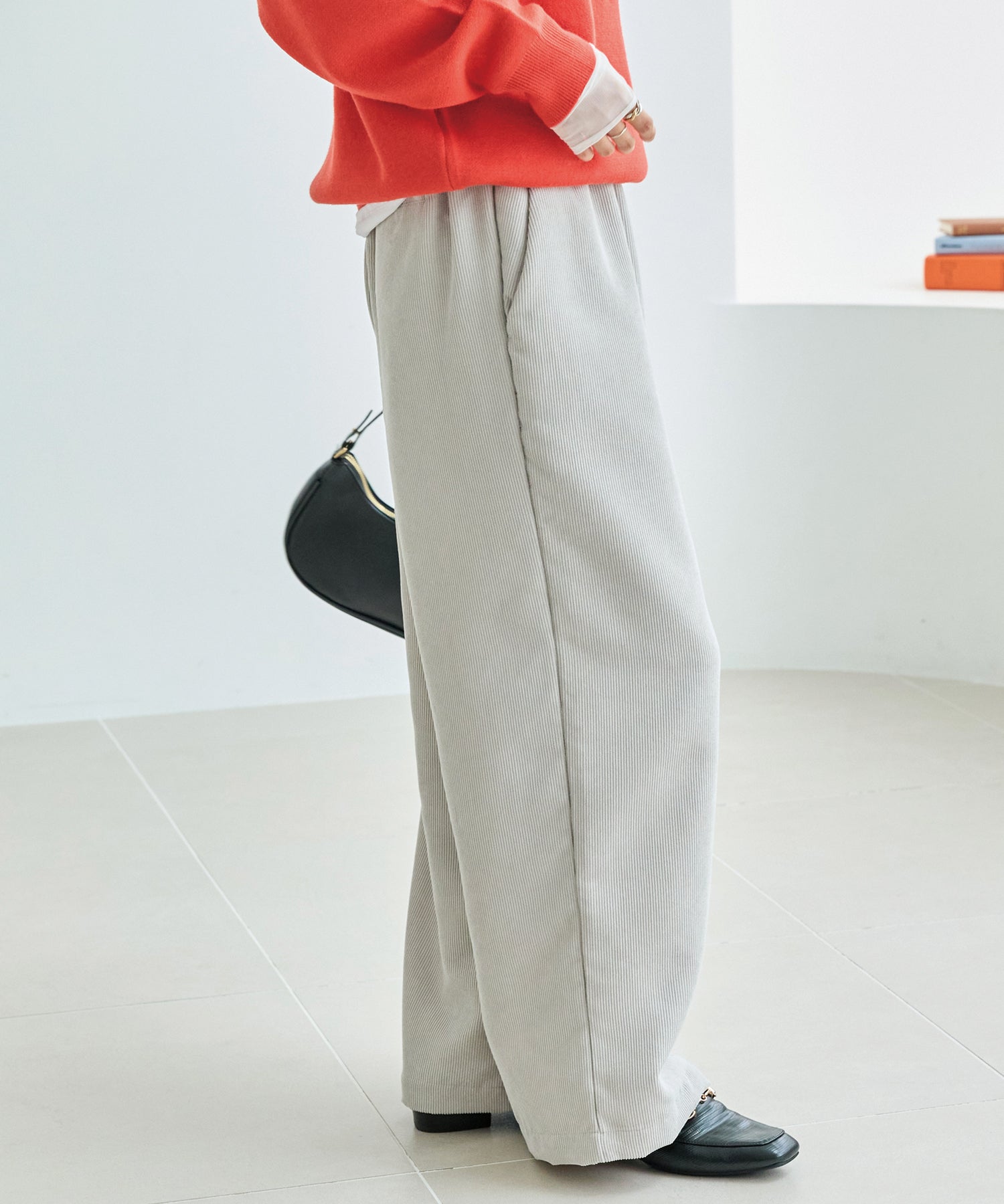 コーデュロイイージーパンツ