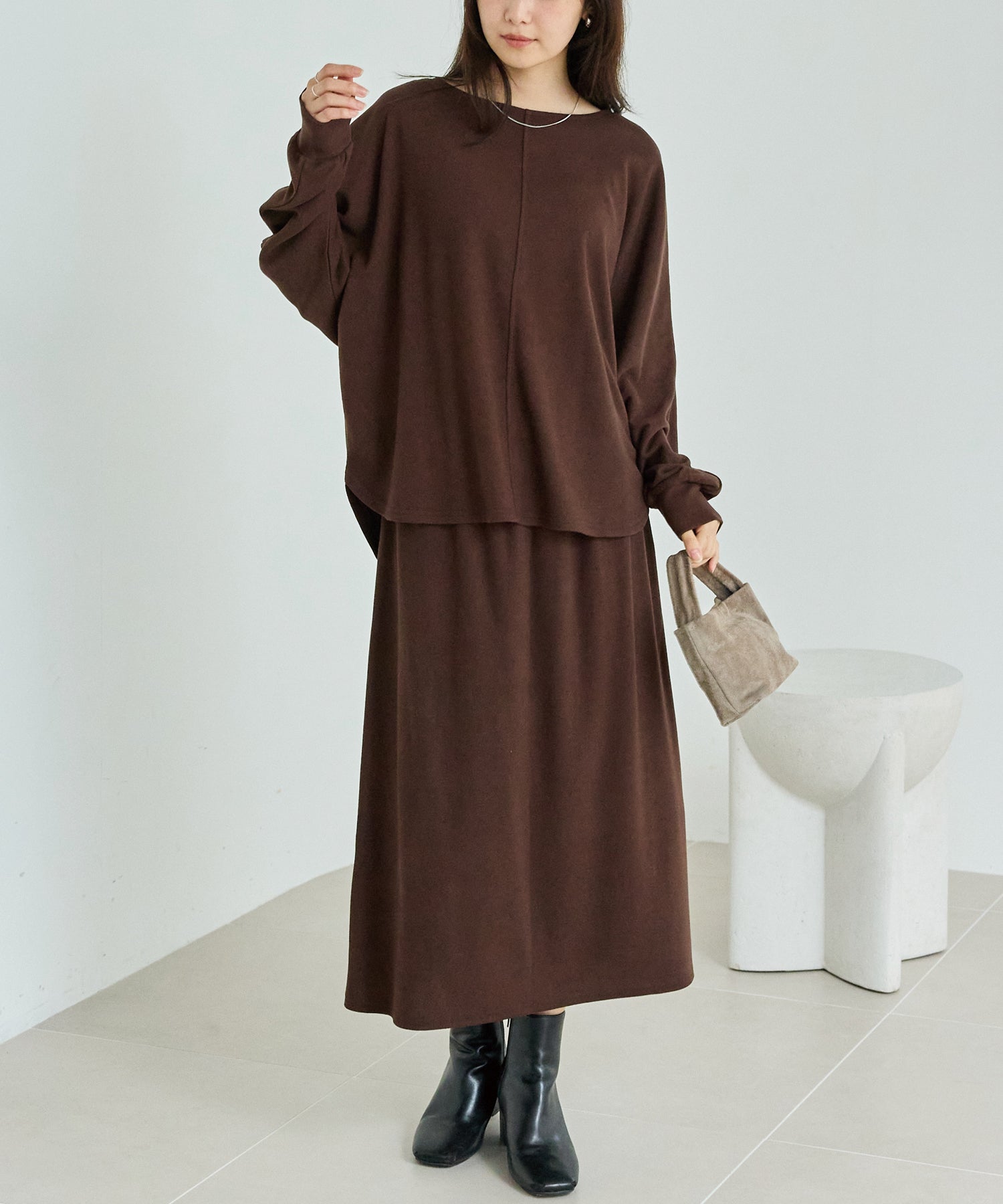 セットアップ | ラビアンジェ-⼤きいサイズのレディース服