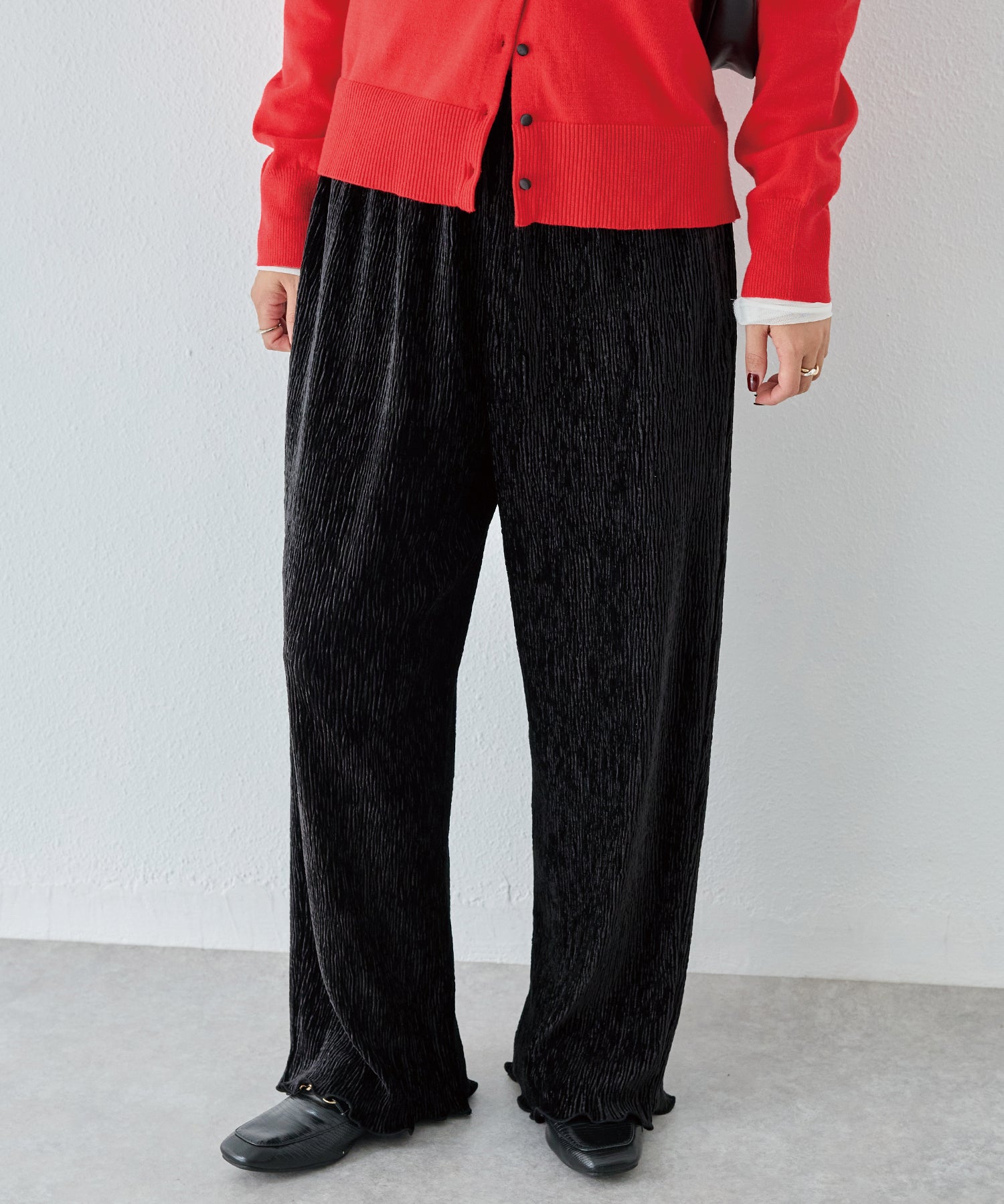 ブラック　model:156cm 着用サイズ:M