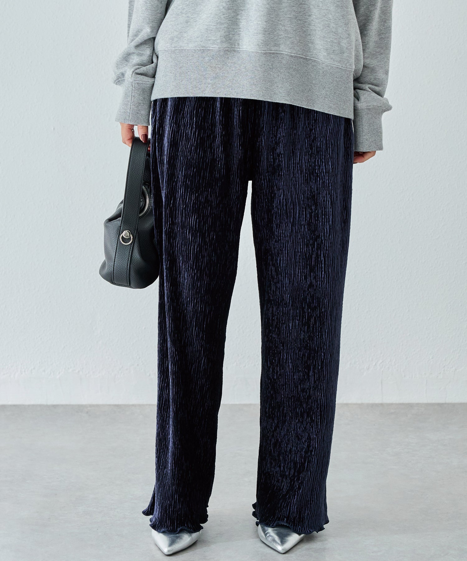 ネイビー　model:156cm 着用サイズ:M