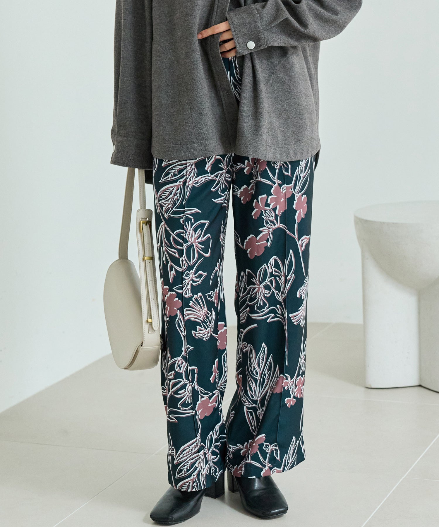 グリーン　model:160cm 着用サイズ:M