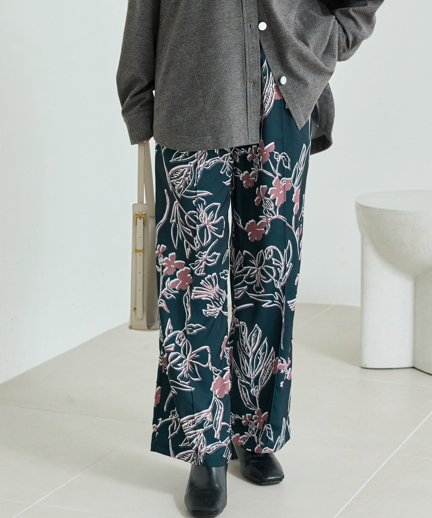 グリーン　model:160cm 着用サイズ:M