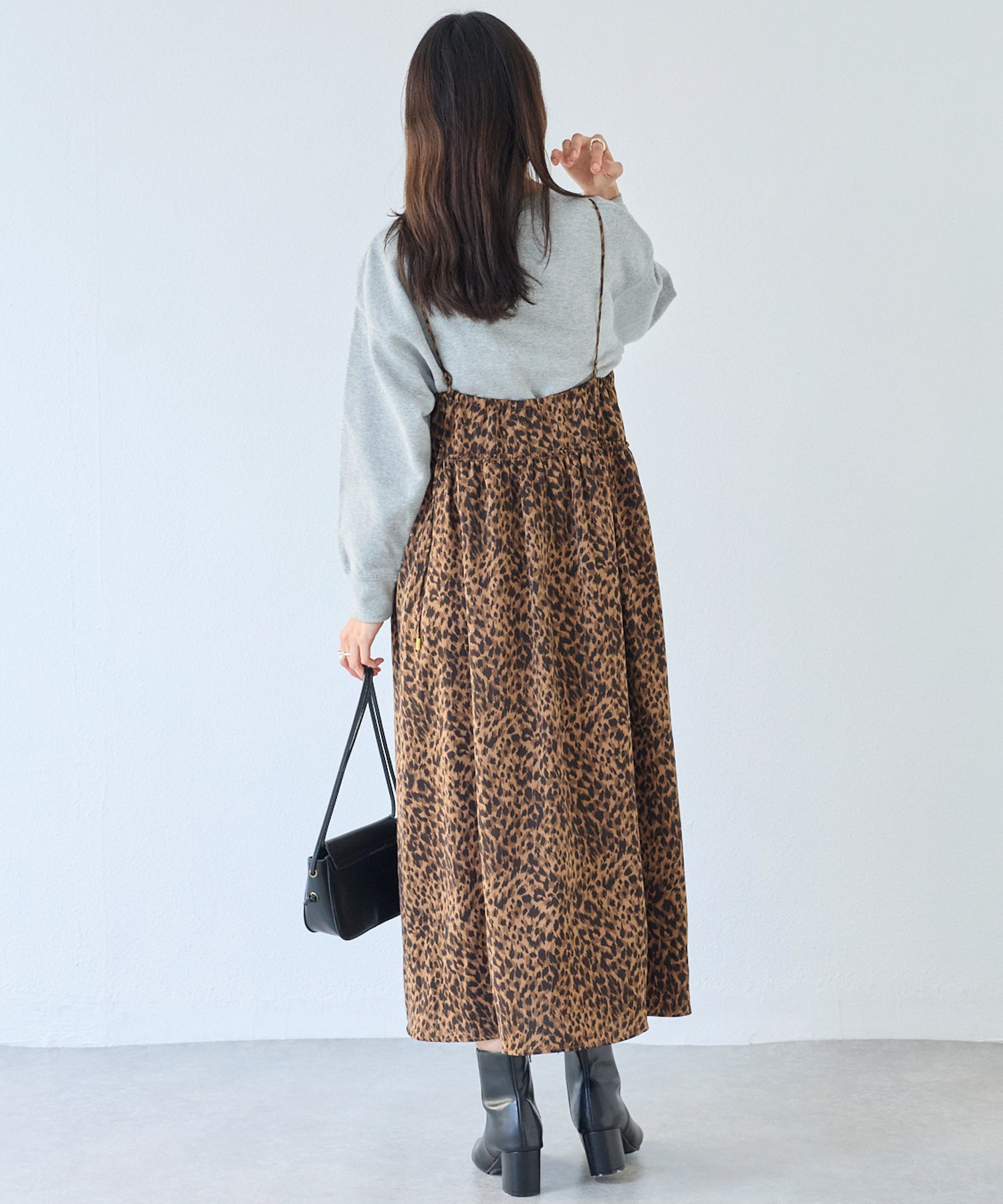 レオパードキャミワンピース